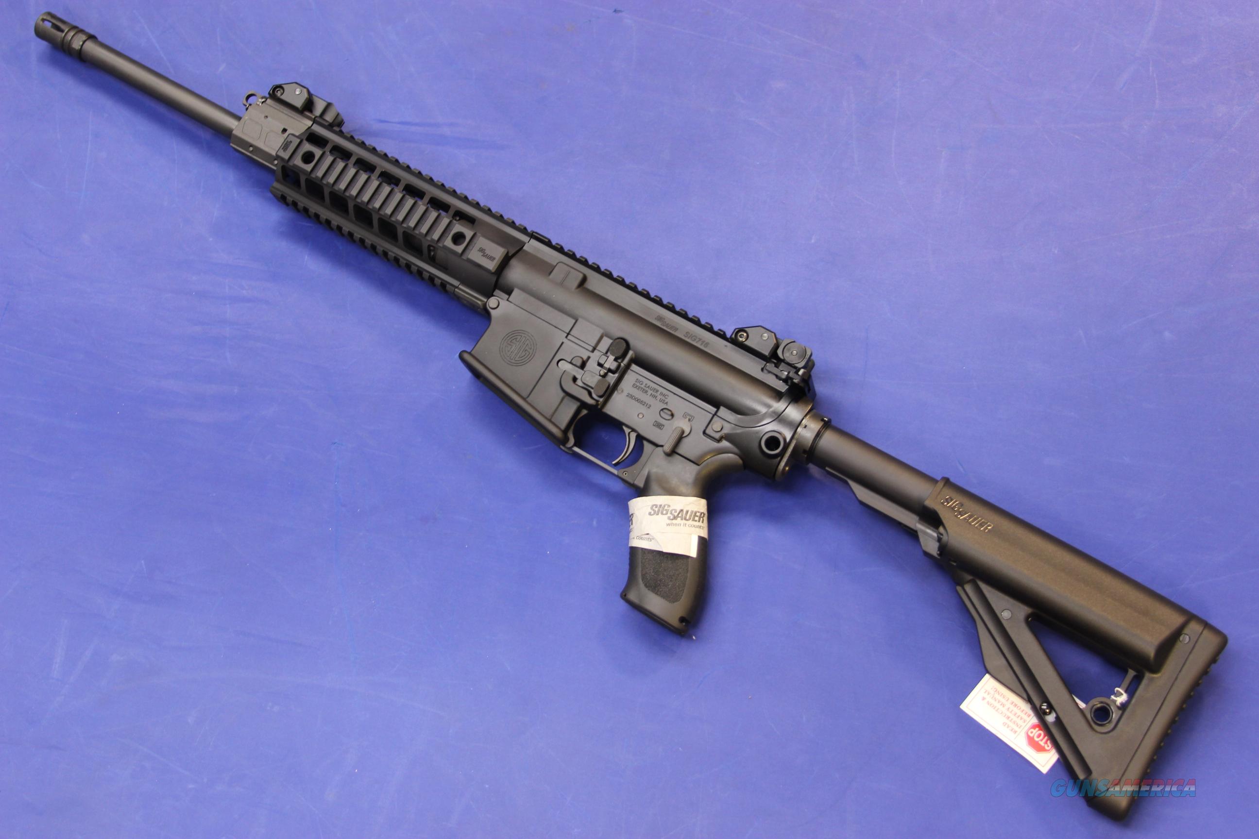 SIG SAUER 716 PATROL RIFLE 7.62x51m... for sale at Gunsamerica.com ...