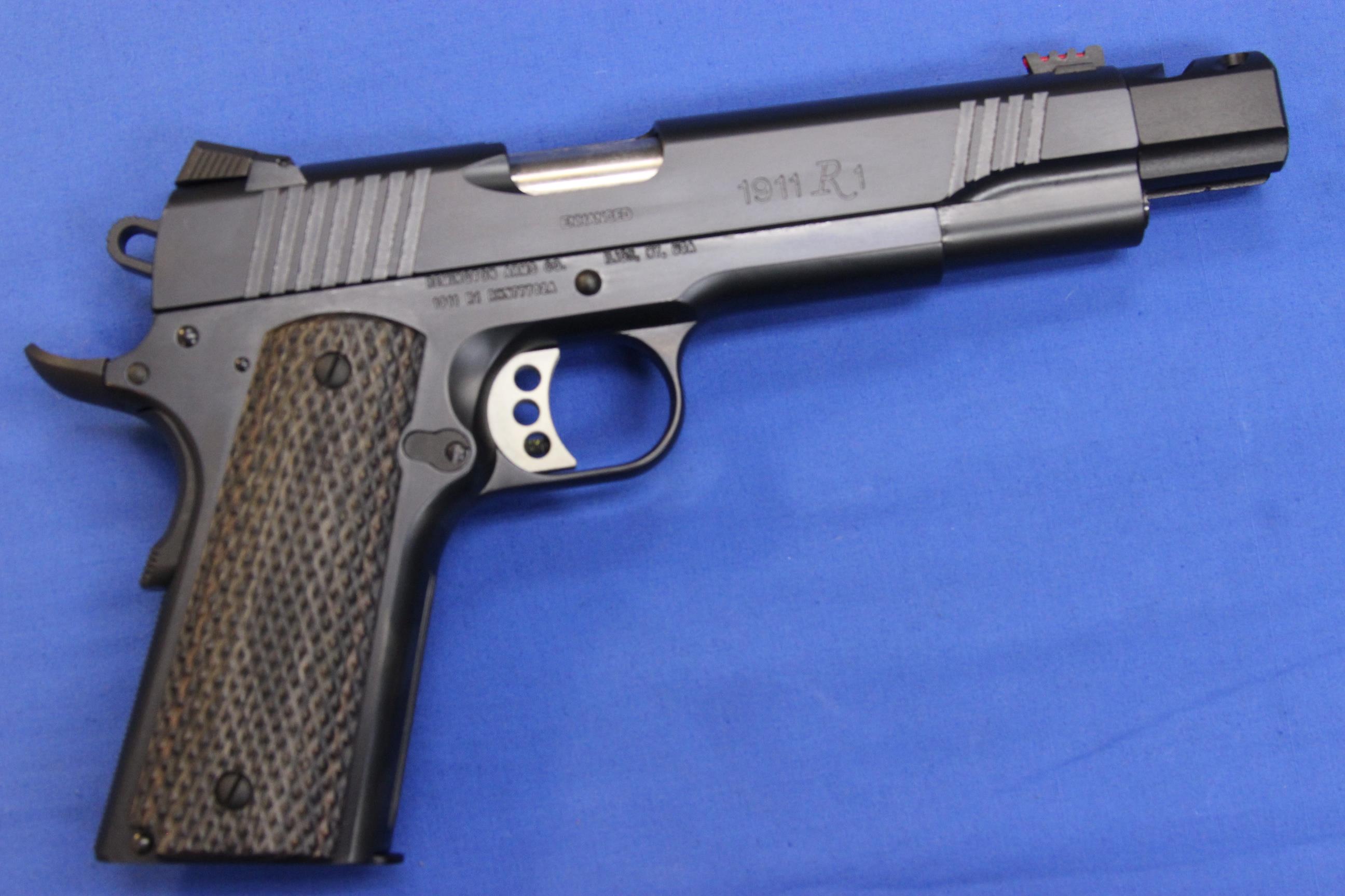 REMINGTON 1911 R1 .45 AUTO w/ BOX &... for sale at Gunsamerica.com ...