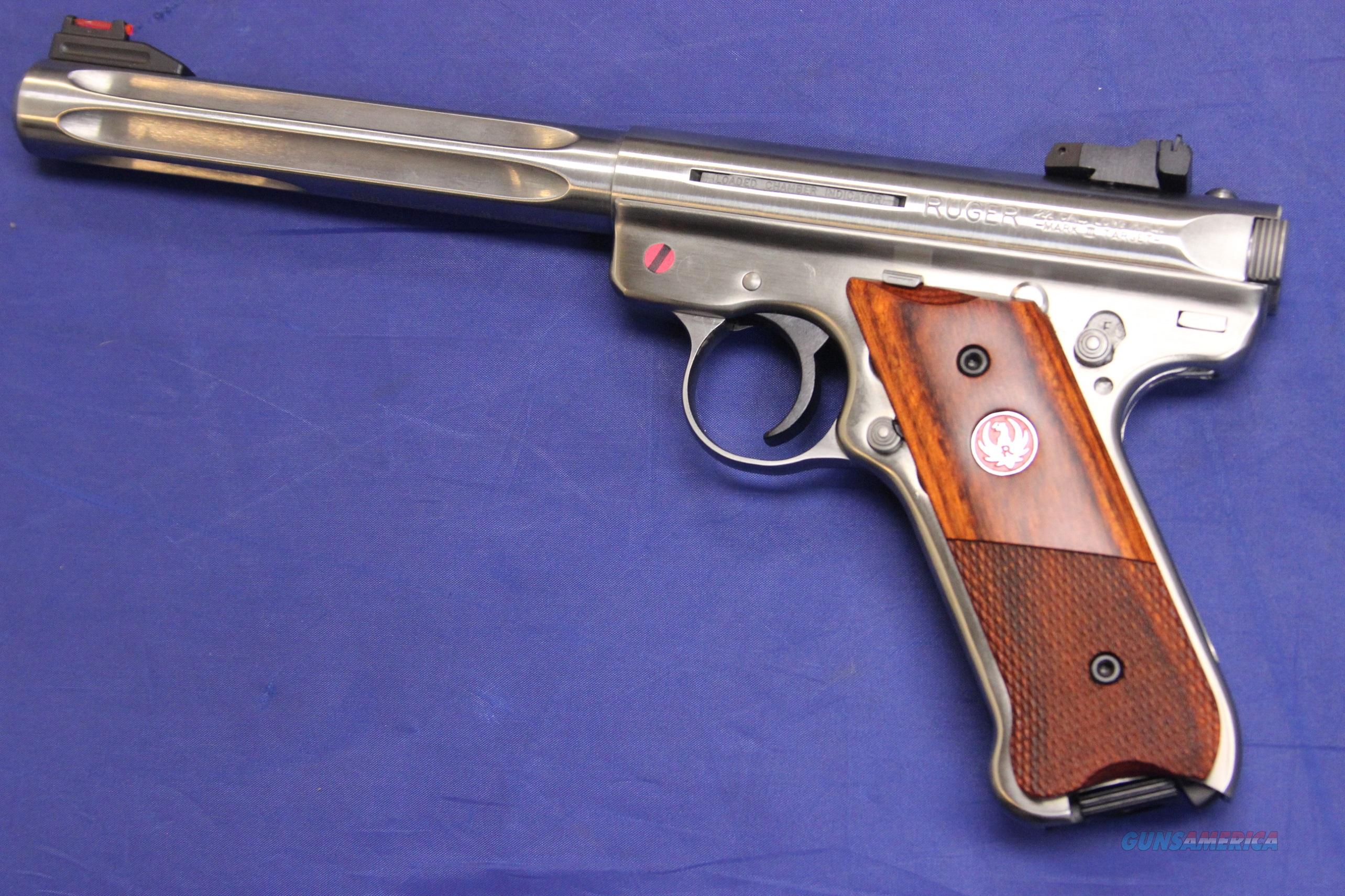 RUGER MK III HUNTER SS FLUTED .22 LR - NEW! for sale