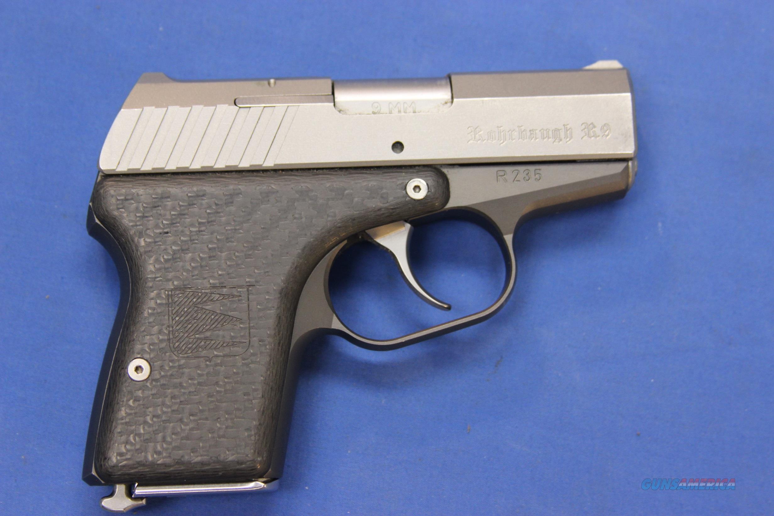 Rohrbaugh R9 Stainless 9mm Pistol For Sale At 946944492