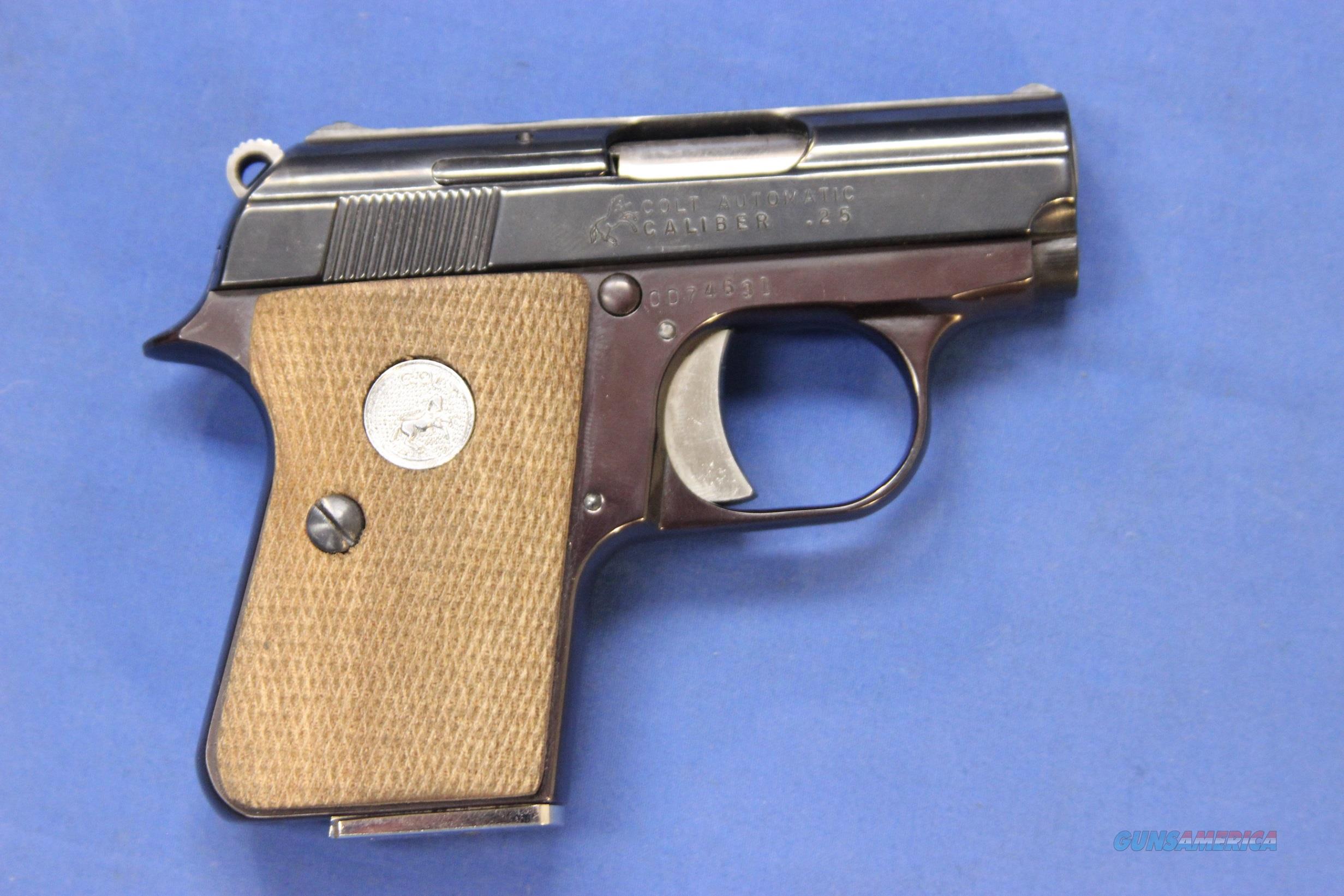 Colt Automatic Caliber 25 Pistol For Sale At 947285994 2458