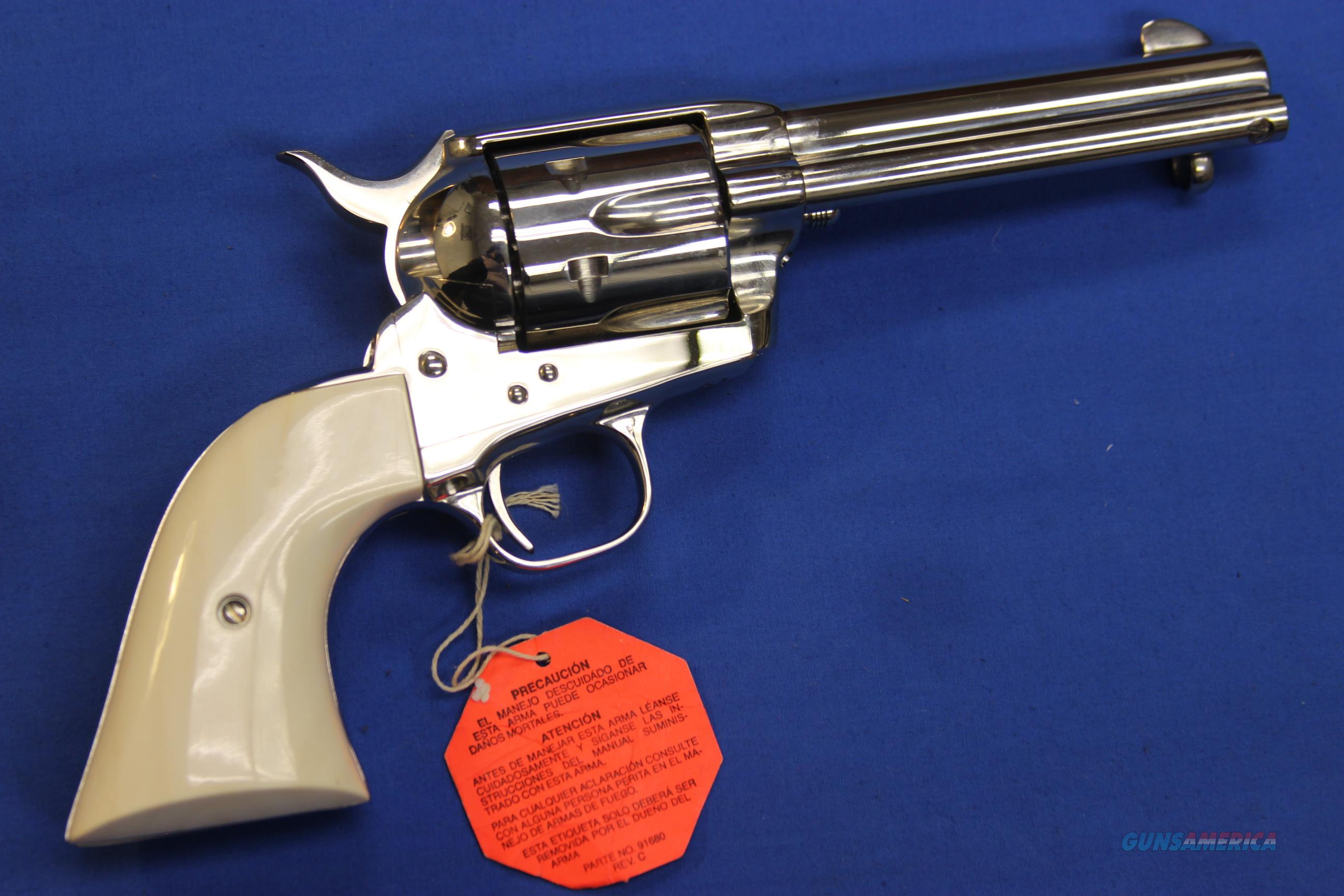 Colt Single Action Army Nickelivor For Sale At 949419404