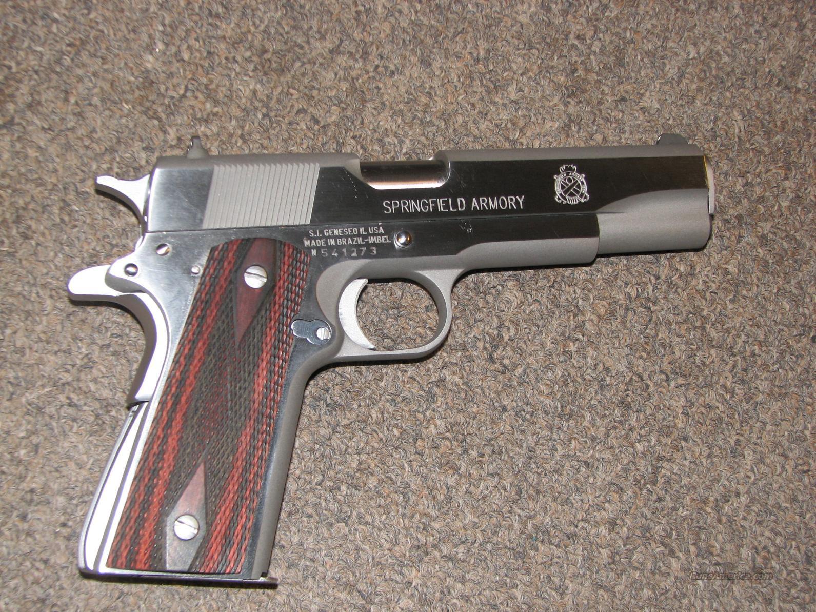 SPRINGFIELD 1911-A1 MIL-SPEC STAINLESS .45 ACP for sale