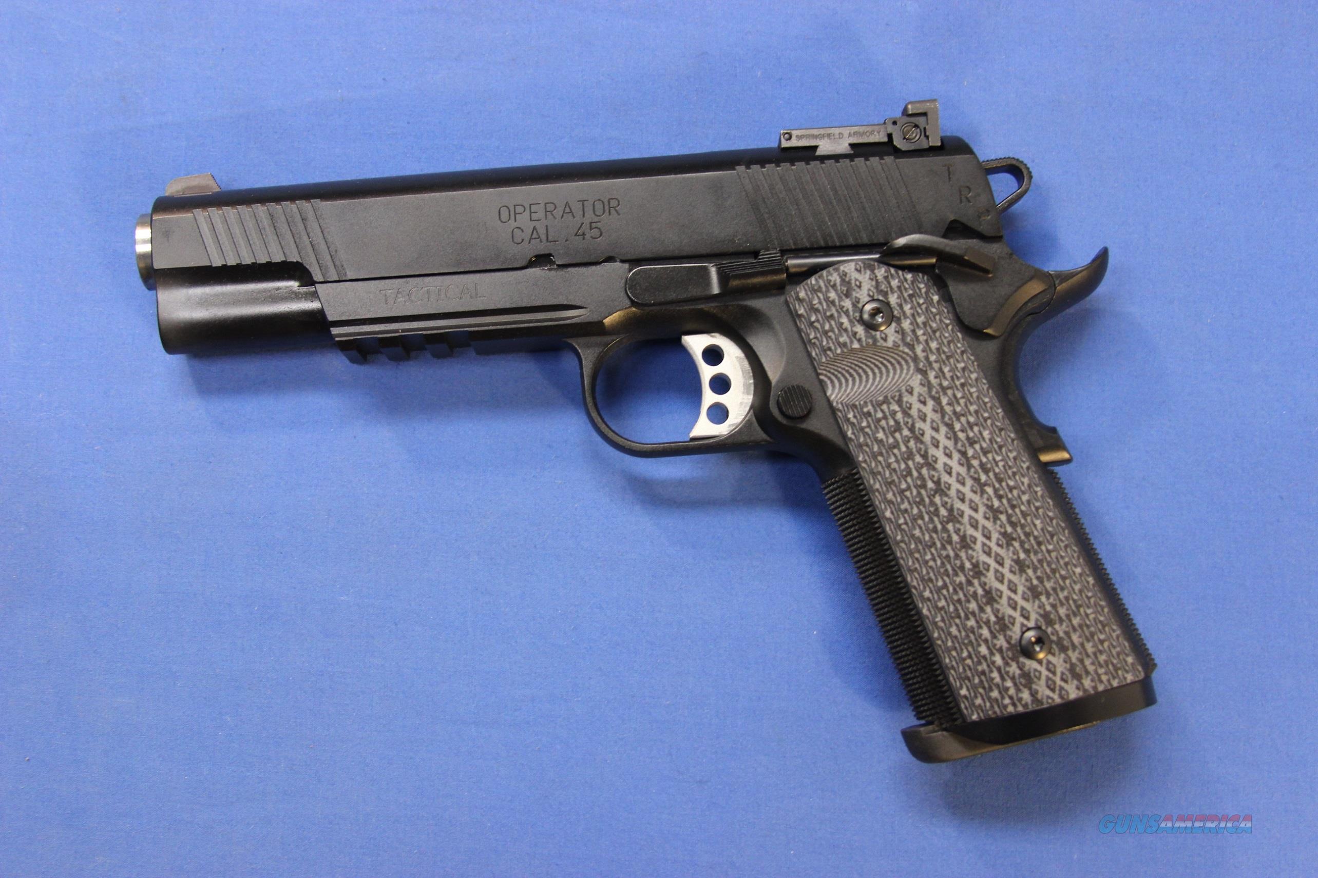 SPRINGFIELD 1911 OPERATOR TRP .45 A... for sale at Gunsamerica.com ...