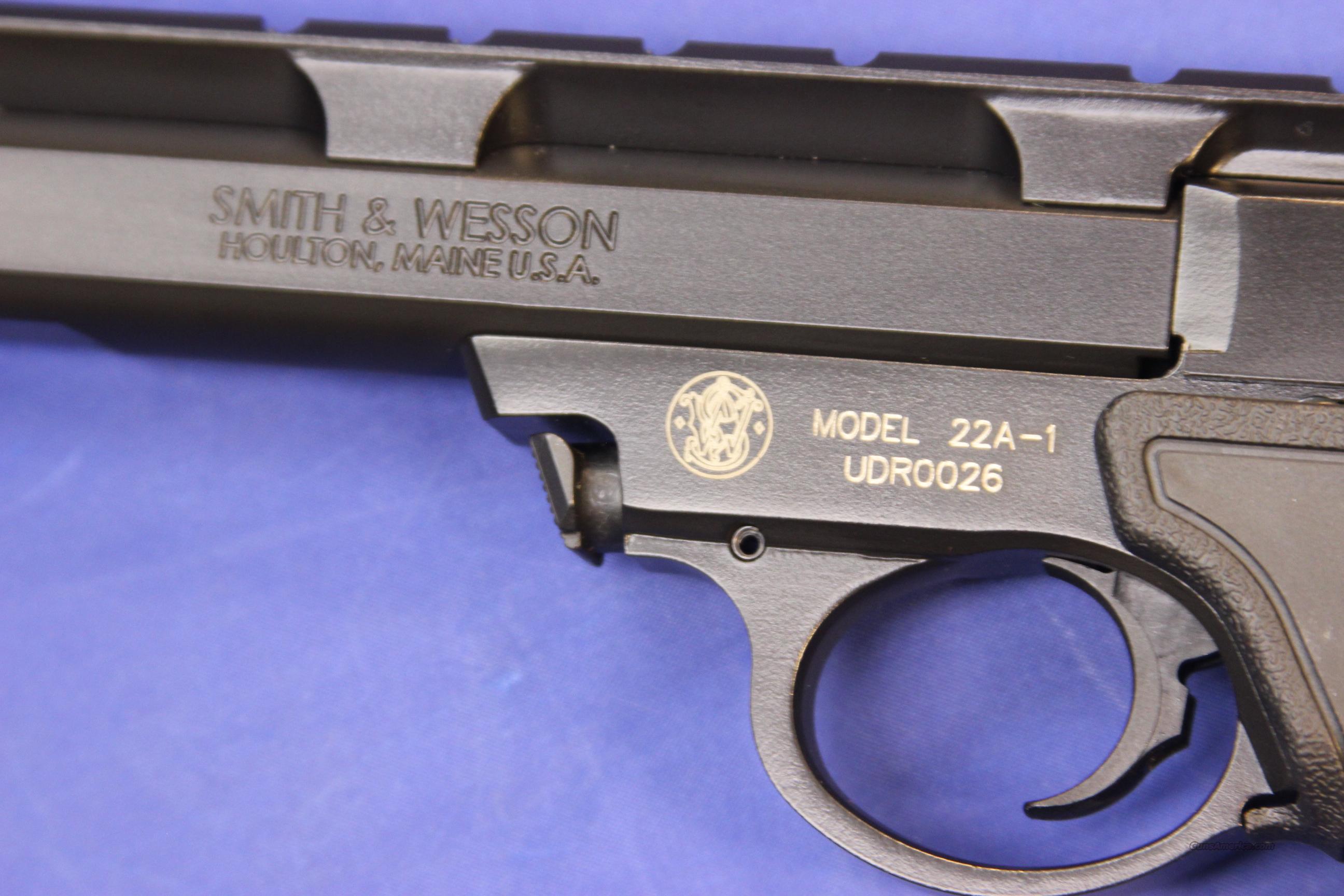 Smith And Wesson 22a 55 Barrel 22 For Sale At