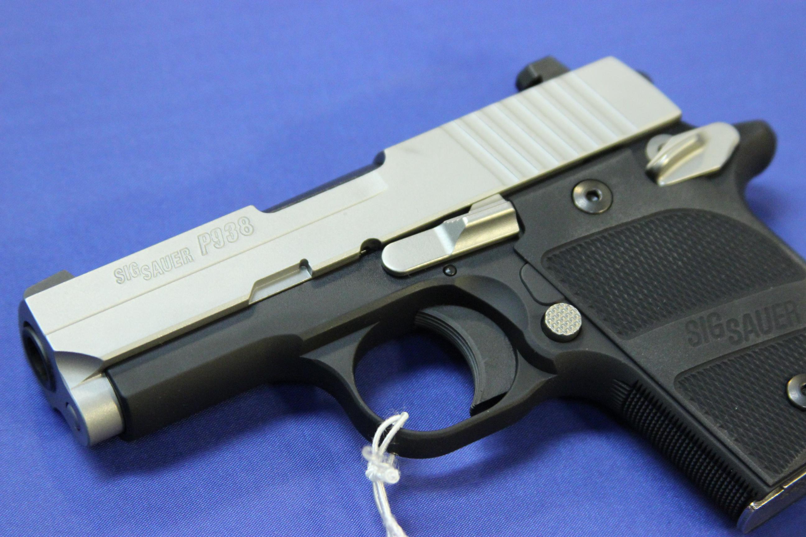 Sig Sauer P938 Two Tone 9mm New For Sale At 961305174