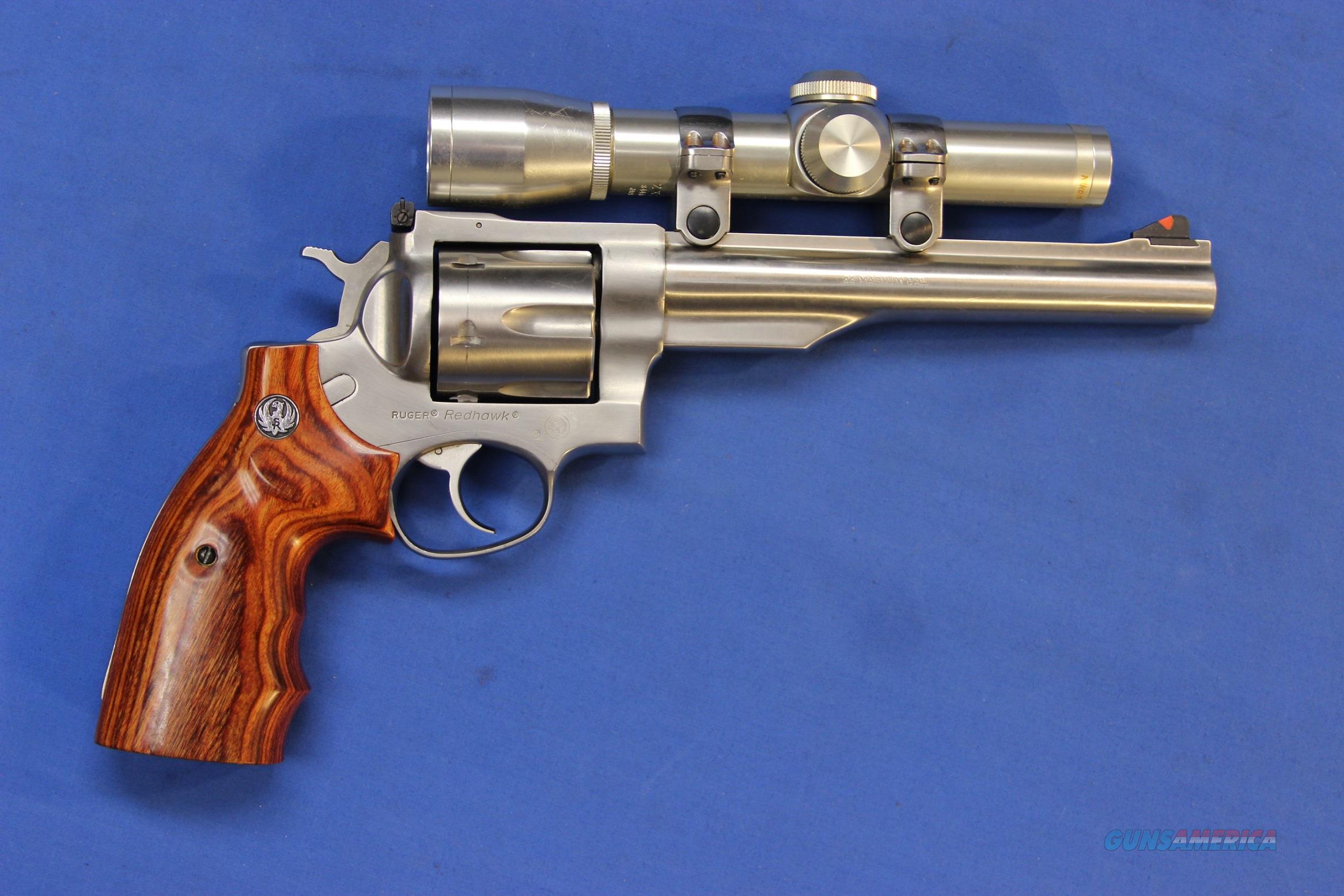 RUGER REDHAWK STAINLESS .44 MAG w/N... for sale at Gunsamerica.com ...