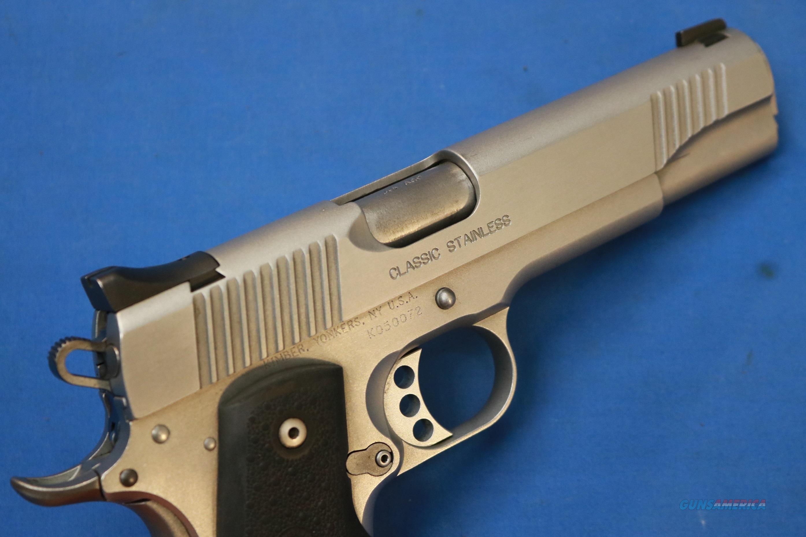 Kimber 1911 Classic Stainless 45 A For Sale At 965698031