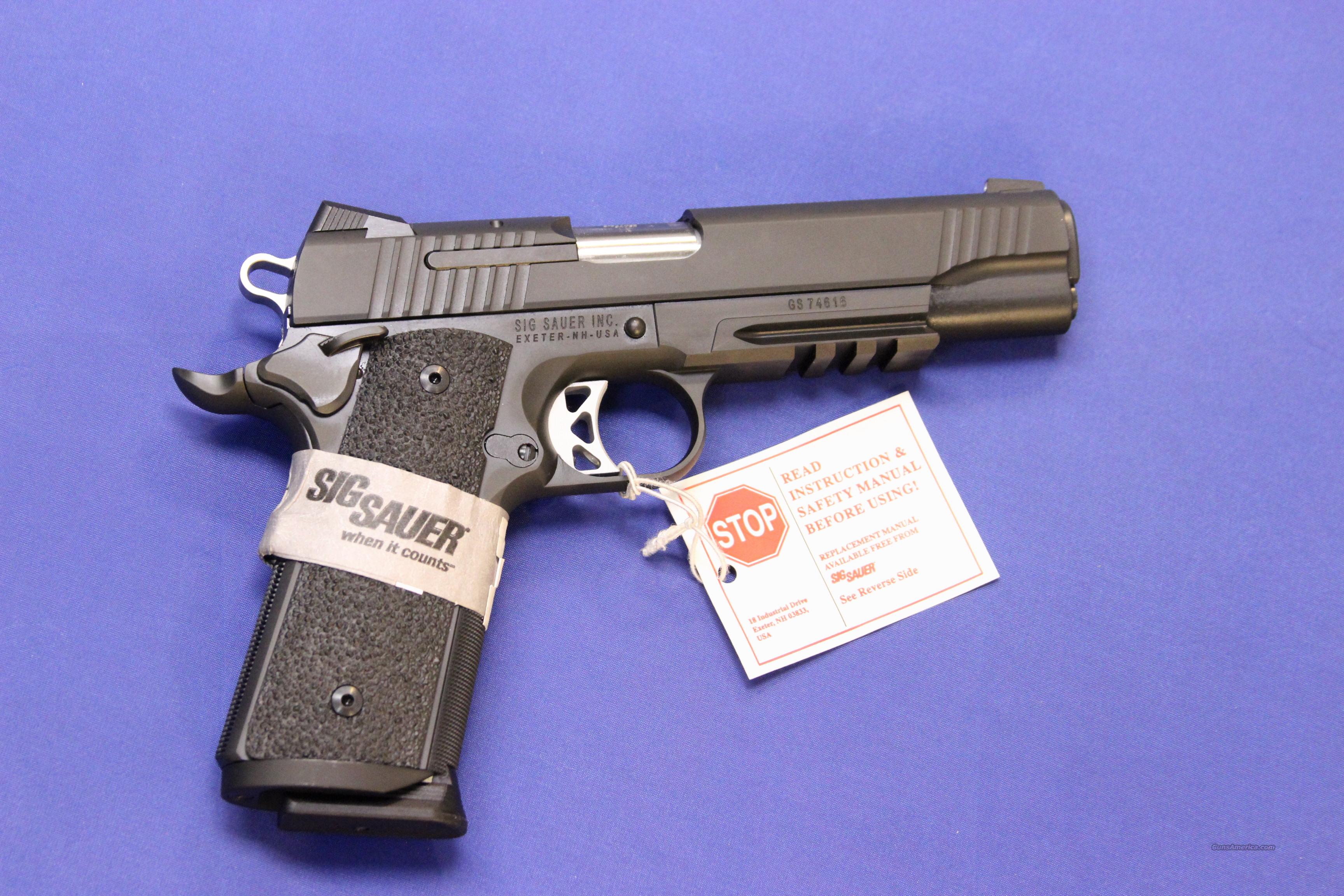 Sig Sauer 1911 Tr Tacops 45 Acp For Sale At 967890597 8787