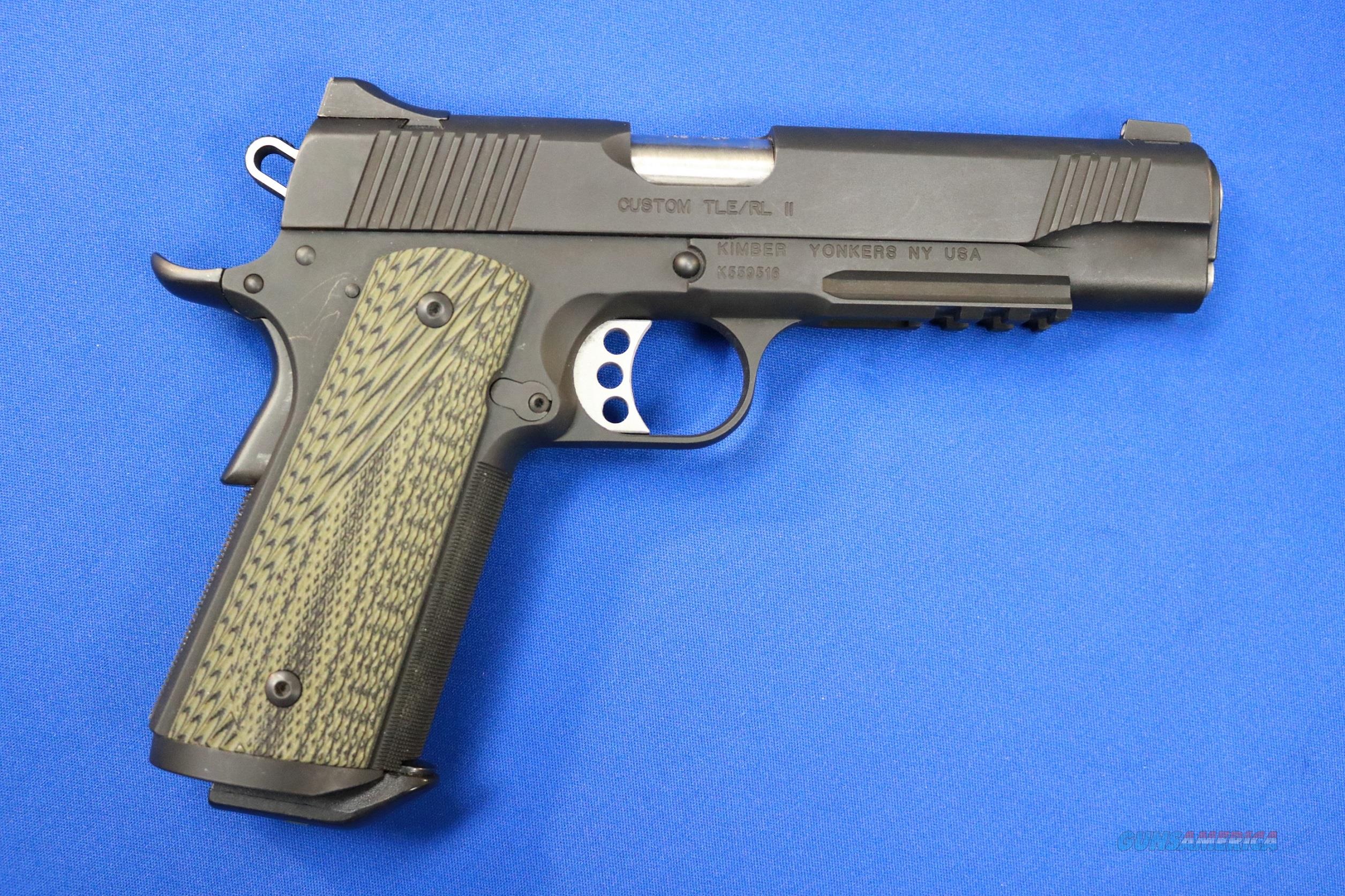 KIMBER 1911 CUSTOM TLE/RL II .45 AC... for sale at Gunsamerica.com ...