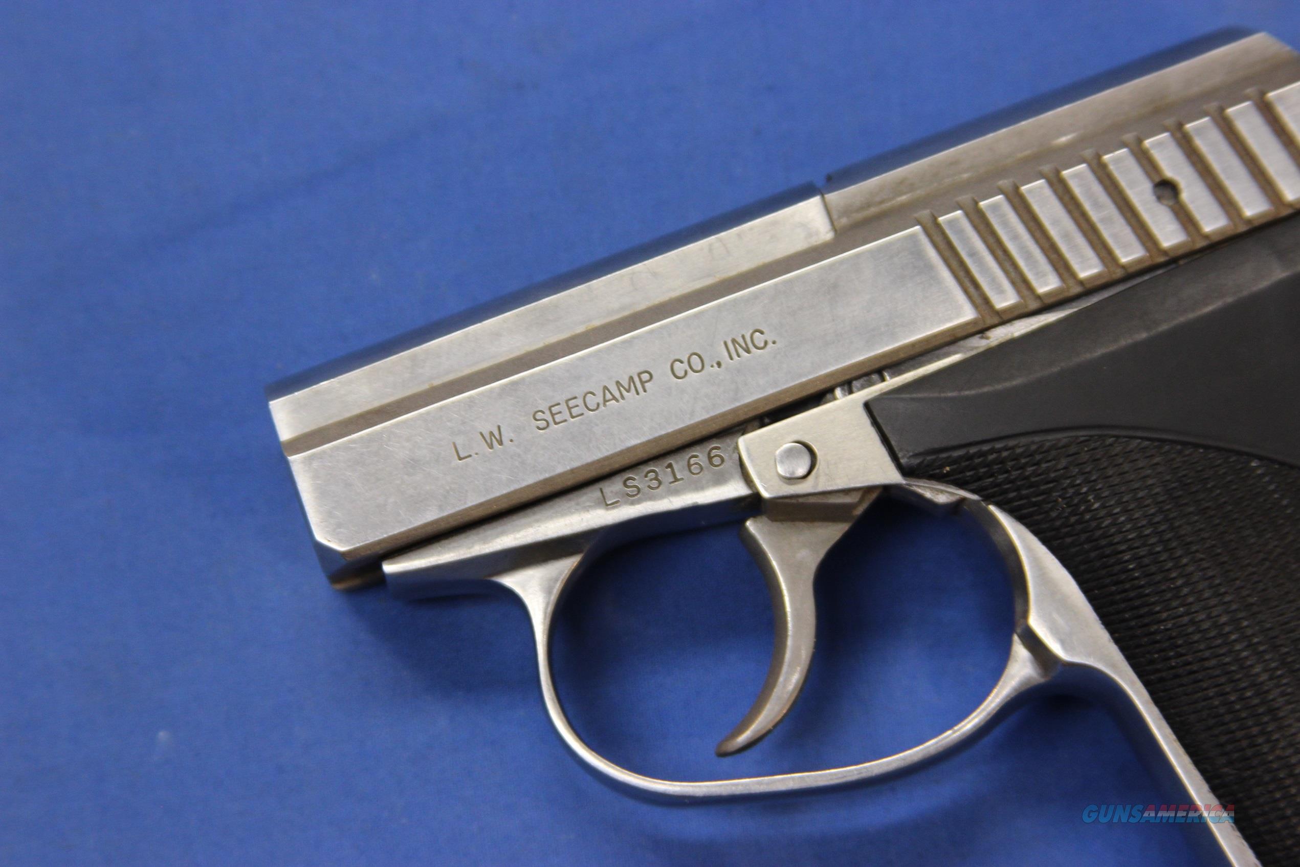 SEECAMP LWS 380 STAINLESS .380 ACP ... for sale at Gunsamerica.com ...