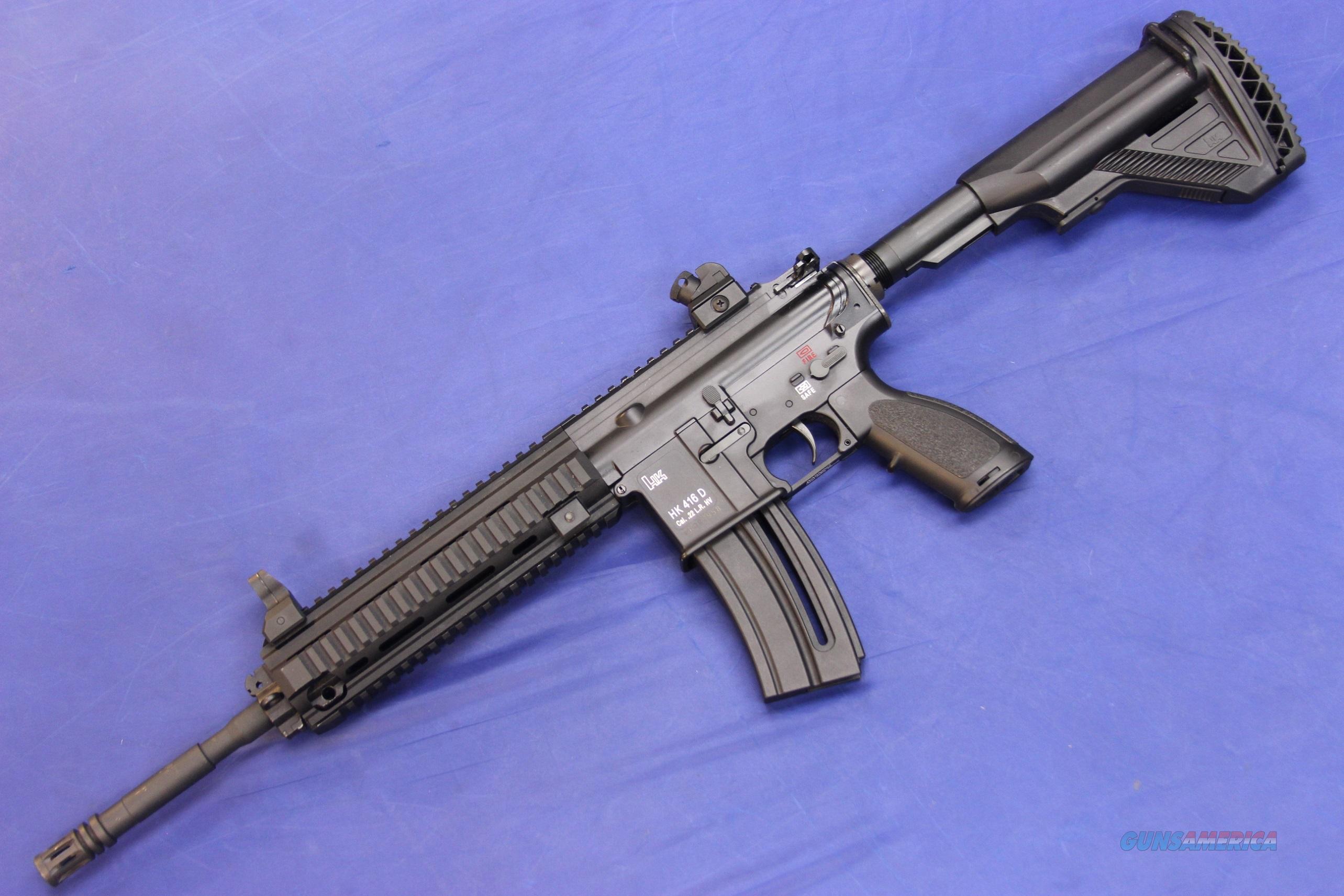 HECKLER & KOCH 416 D .22 LONG RIFLE... for sale at Gunsamerica.com ...