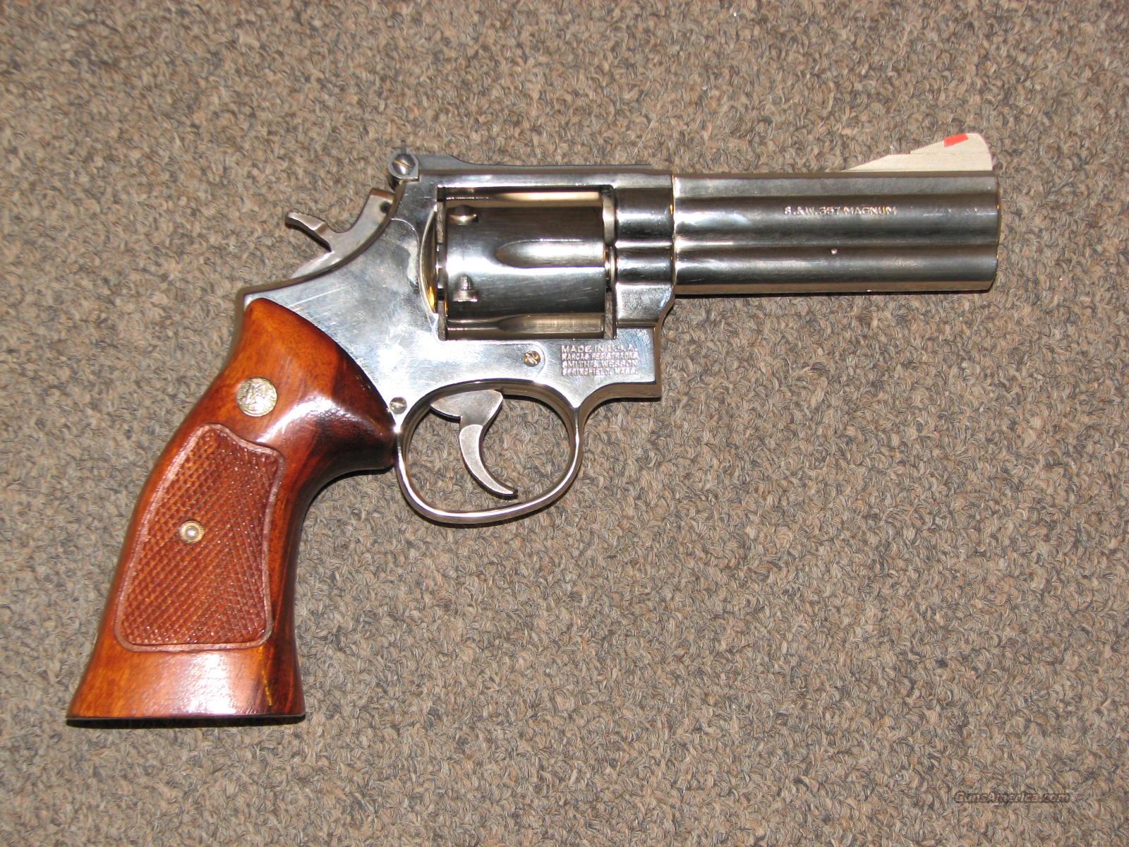 SMITH & WESSON 586 NICKEL 4