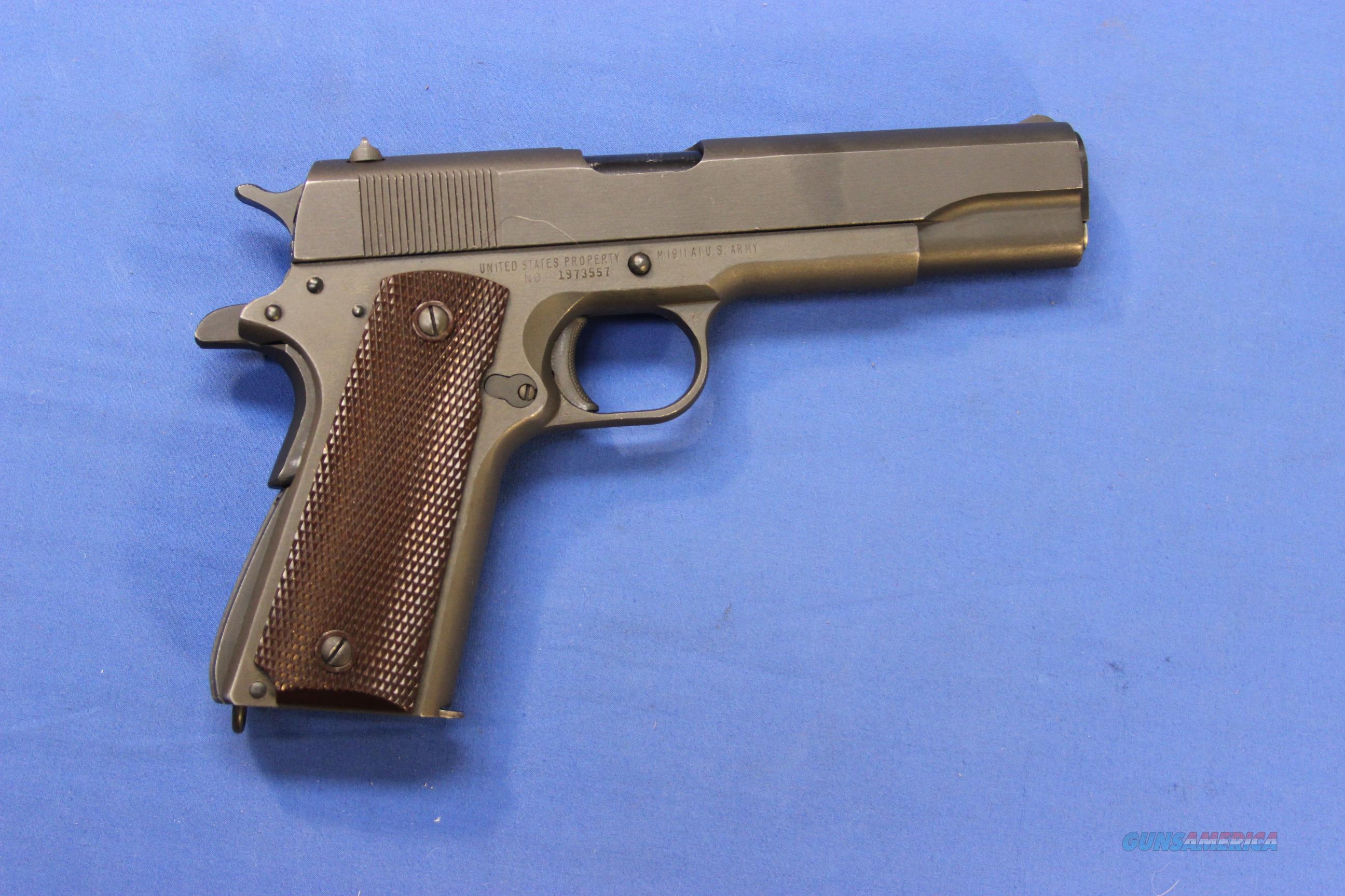 Remington Rand 1911 A1 Us Army 4 For Sale At 974203503 7269