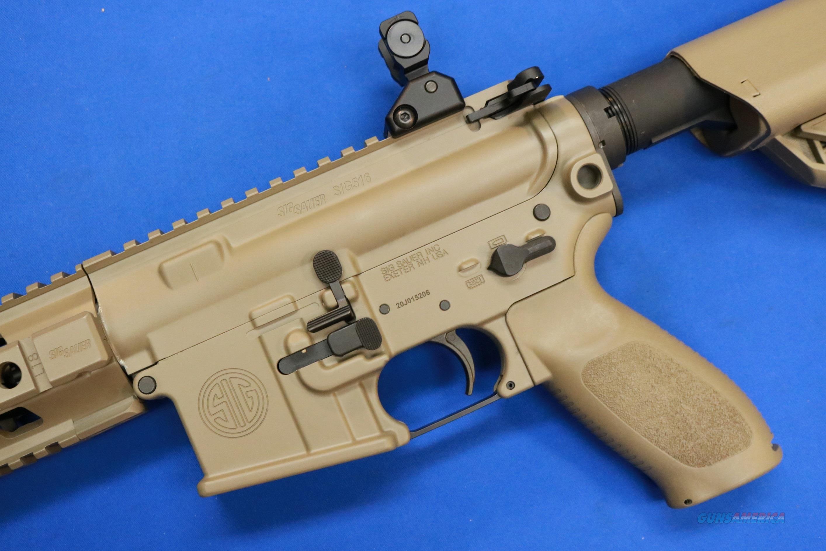 SIG SAUER 516 FDE CARBINE 5.56 NATO... for sale at Gunsamerica.com ...