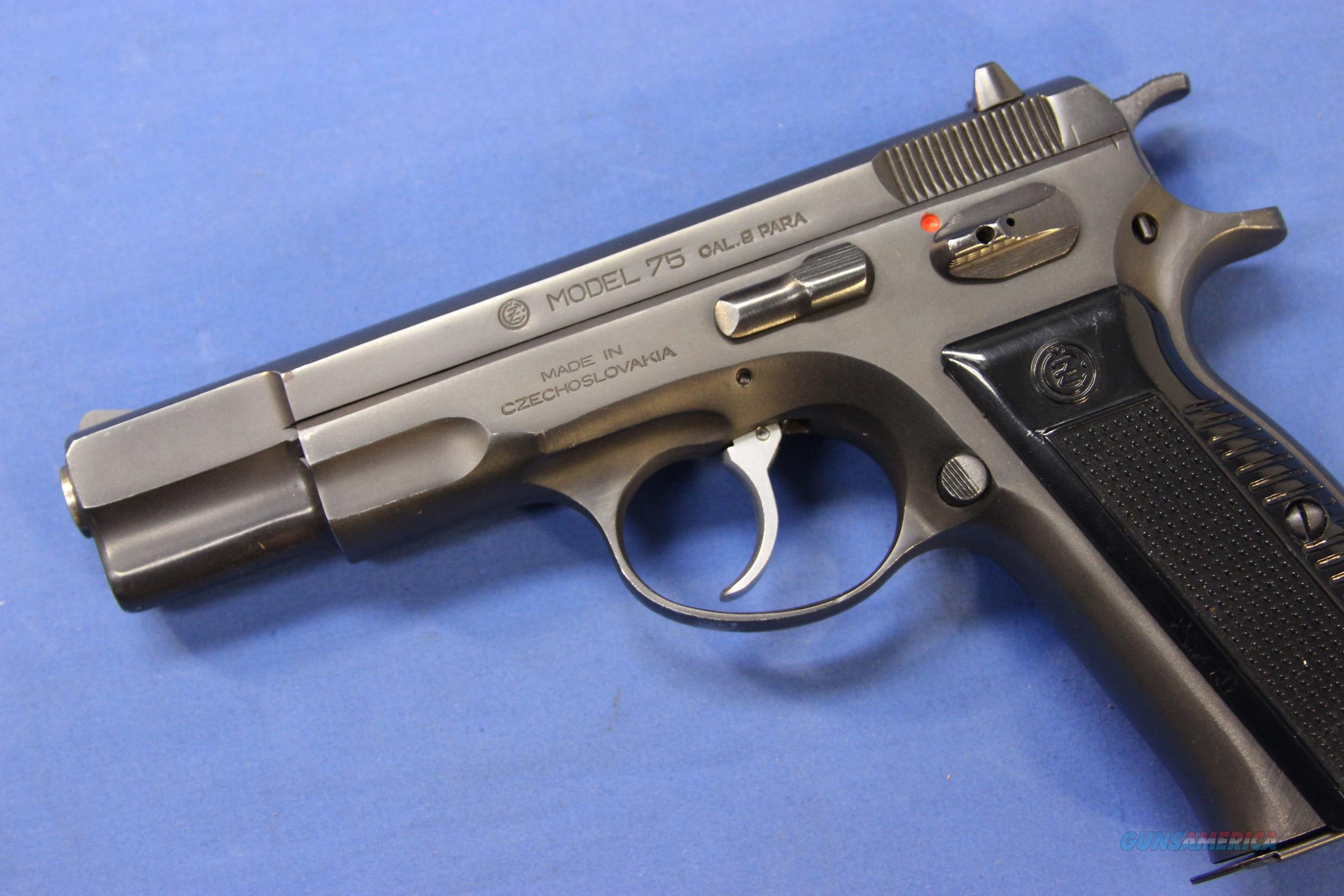 CZ 75 9mm Pre-Model B - Mfg 1986 For Sale At Gunsamerica.com: 978875371