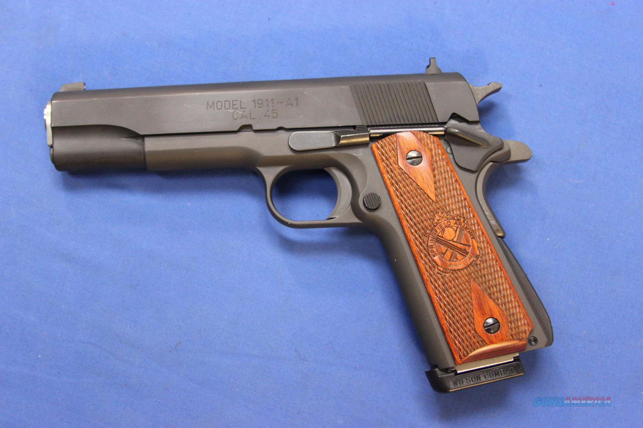 SPRINGFIELD 1911-A1 MIL-SPEC .45 AC... for sale at Gunsamerica.com ...