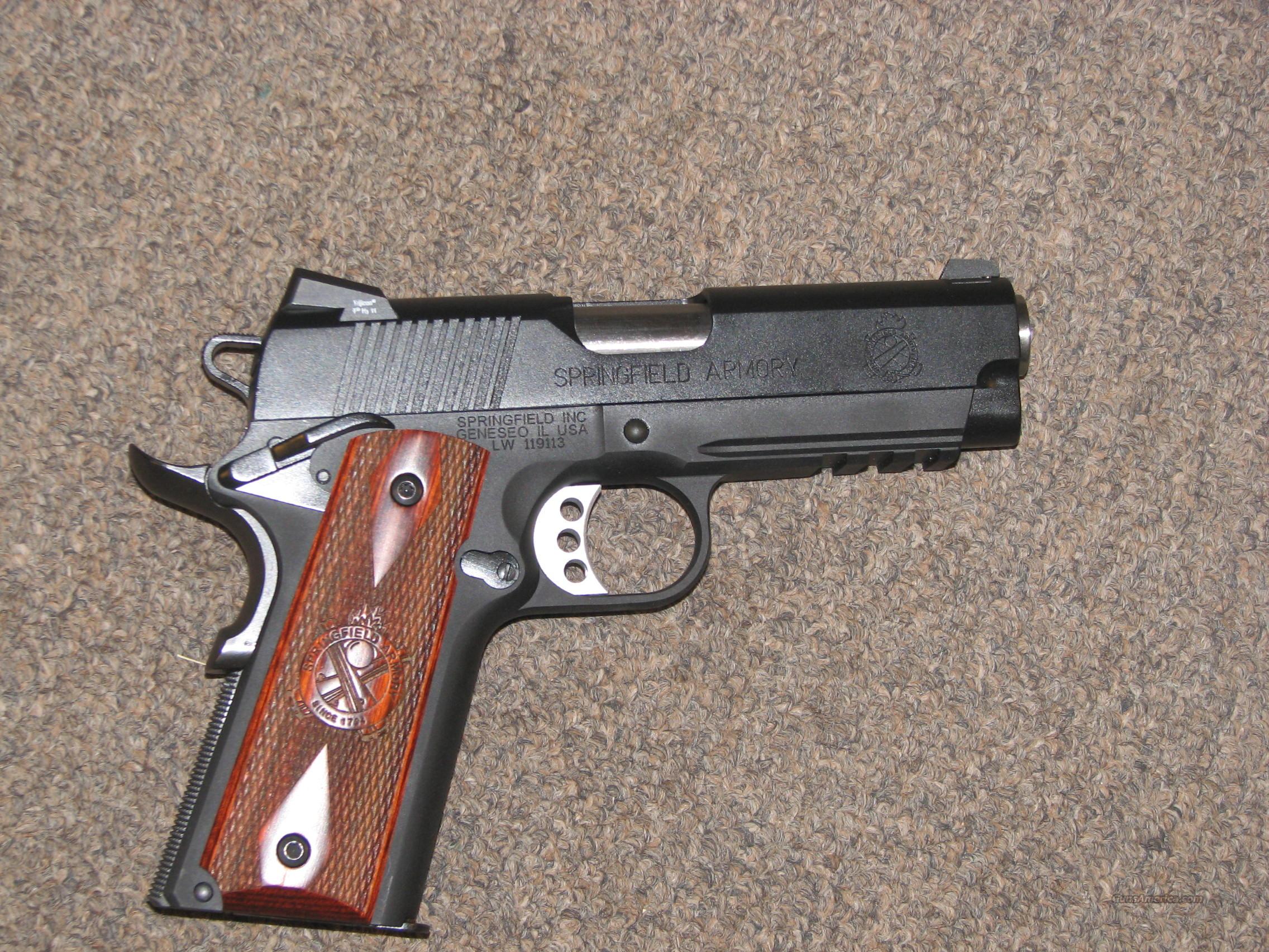 Springfield 1911 A1 Lw Champion Operator 45 Ac For Sale