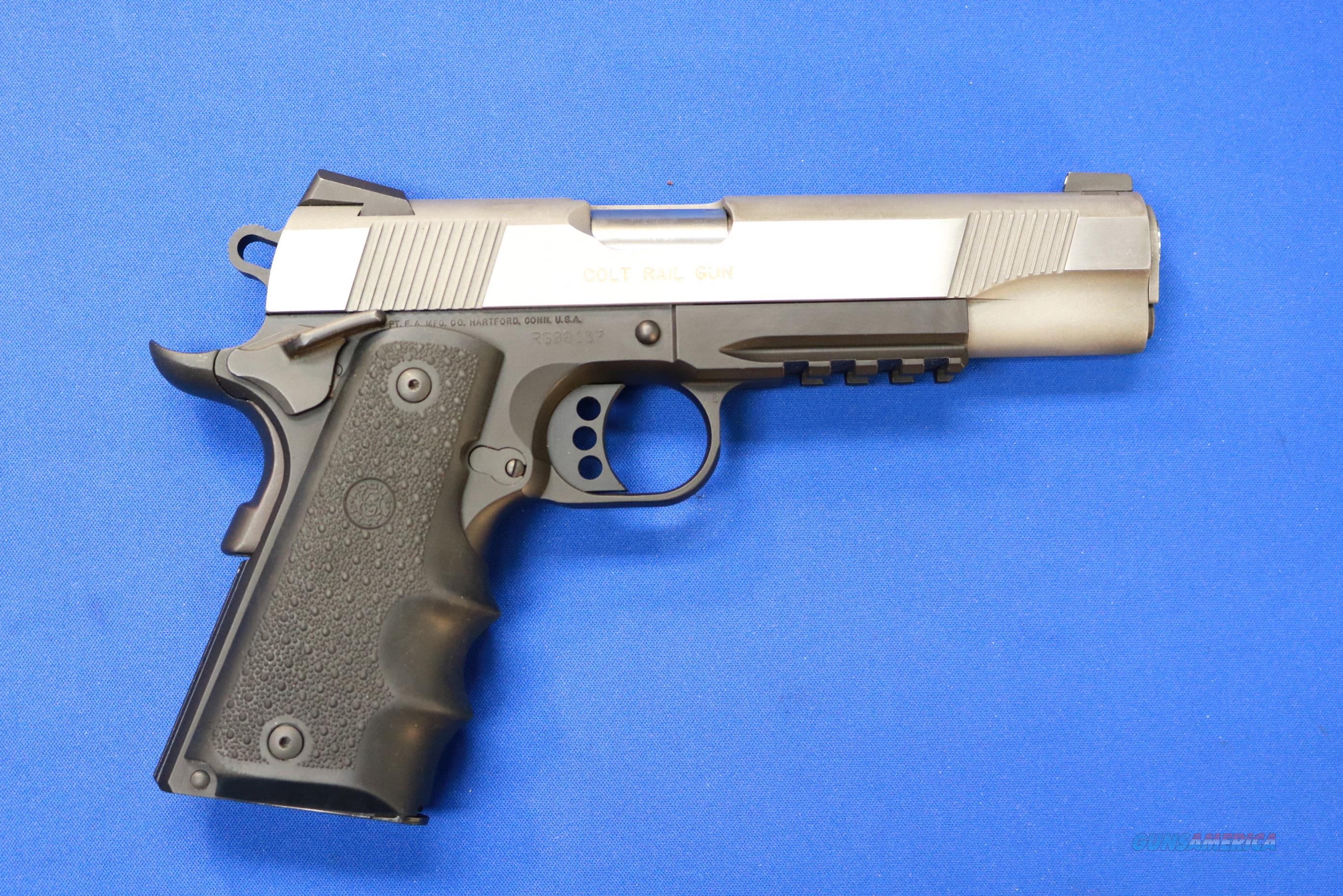 Colt 1911 Rail Gun Blackss 45 Acp For Sale At