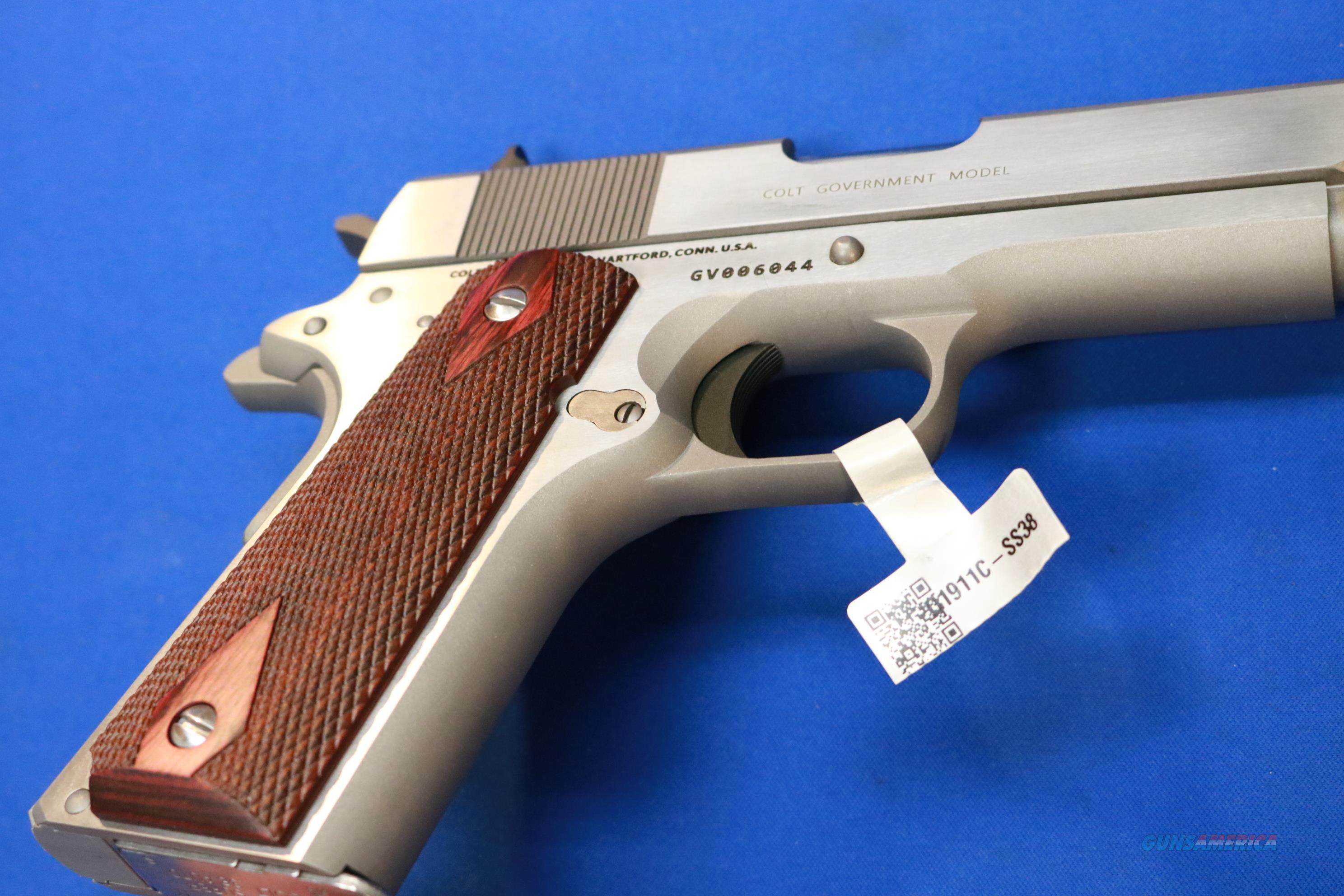 Colt 1911 Classic Stainless 38 Sup For Sale At 988858774 7390