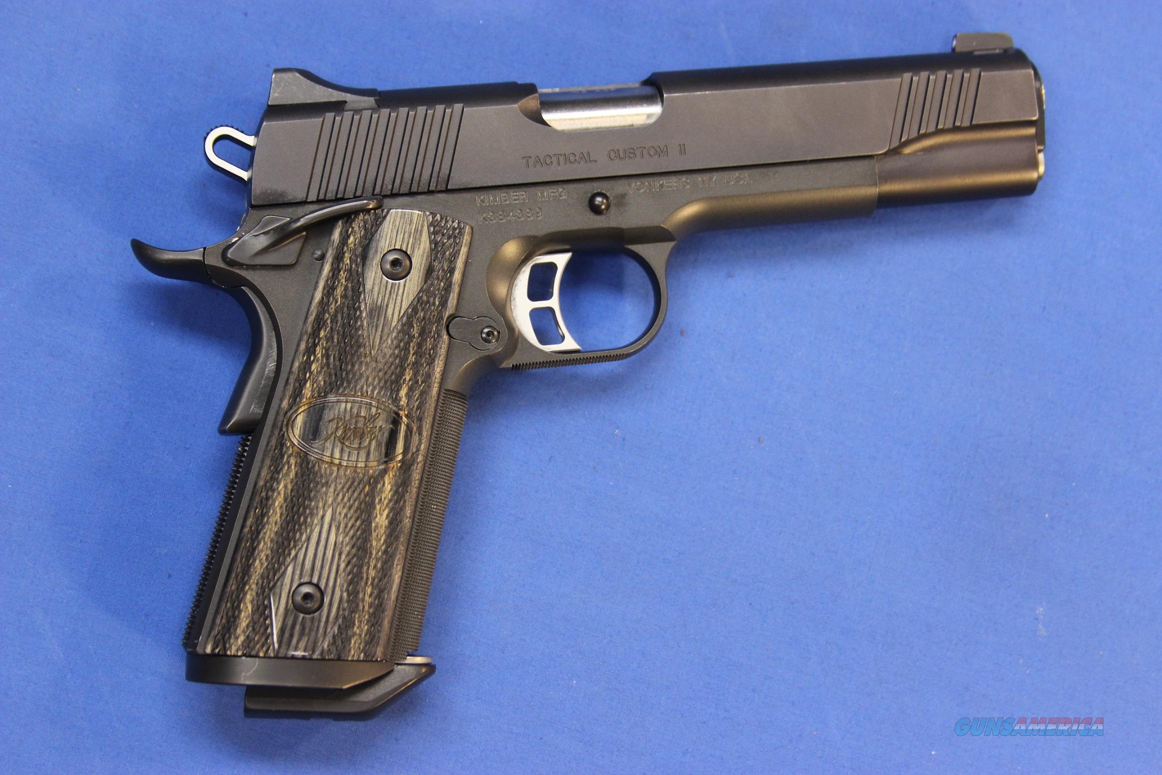 KIMBER 1911 TACTICAL CUSTOM II .45 ... for sale at Gunsamerica.com ...