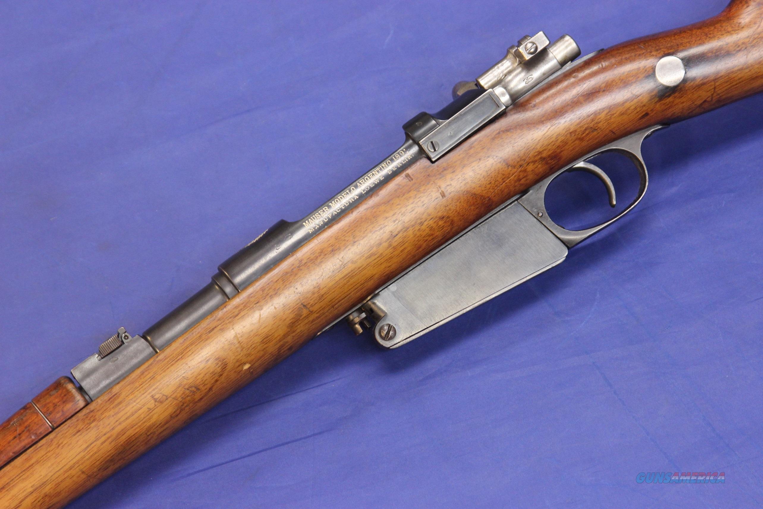 1891 ARGENTINE MAUSER CARBINE 7.65 ... for sale at Gunsamerica.com ...