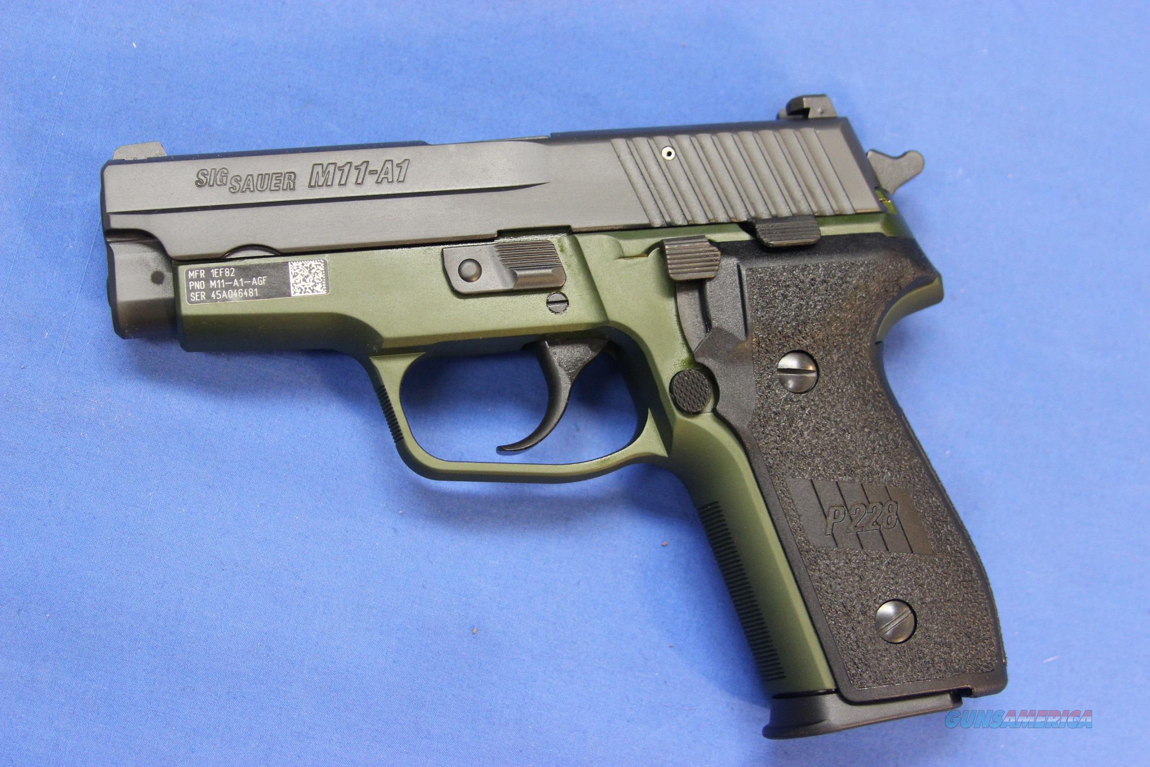 Sig Sauer P229 M11 A1 Green Army Ta For Sale At