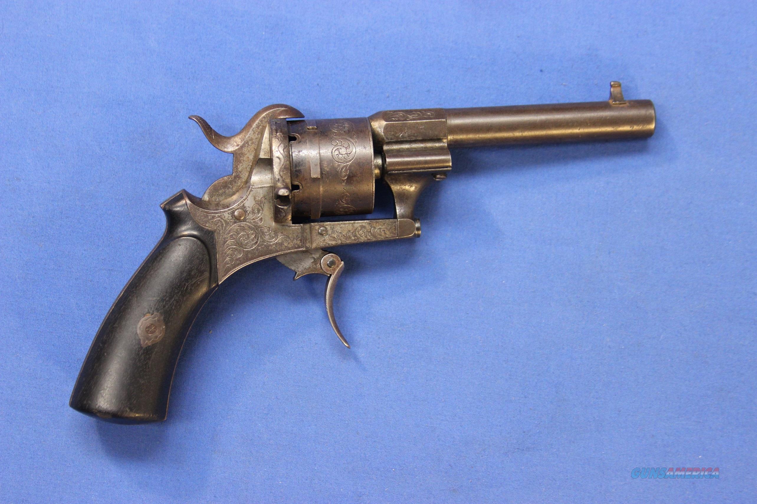 LEFAUCHEUX PINFIRE REVOLVER 7mm PIN... for sale at Gunsamerica.com ...