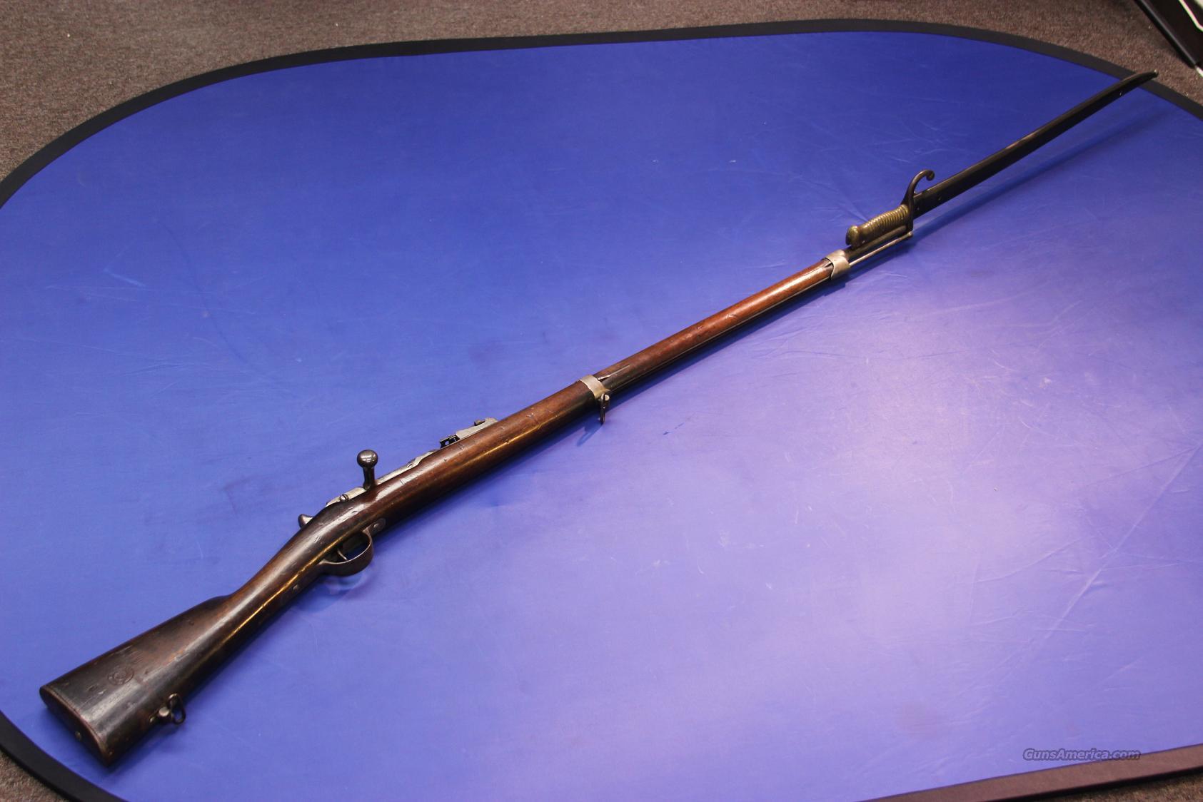 ***SOLD*** FRENCH 1866 NEEDLE GUN 11MM W/BAYONE... for sale