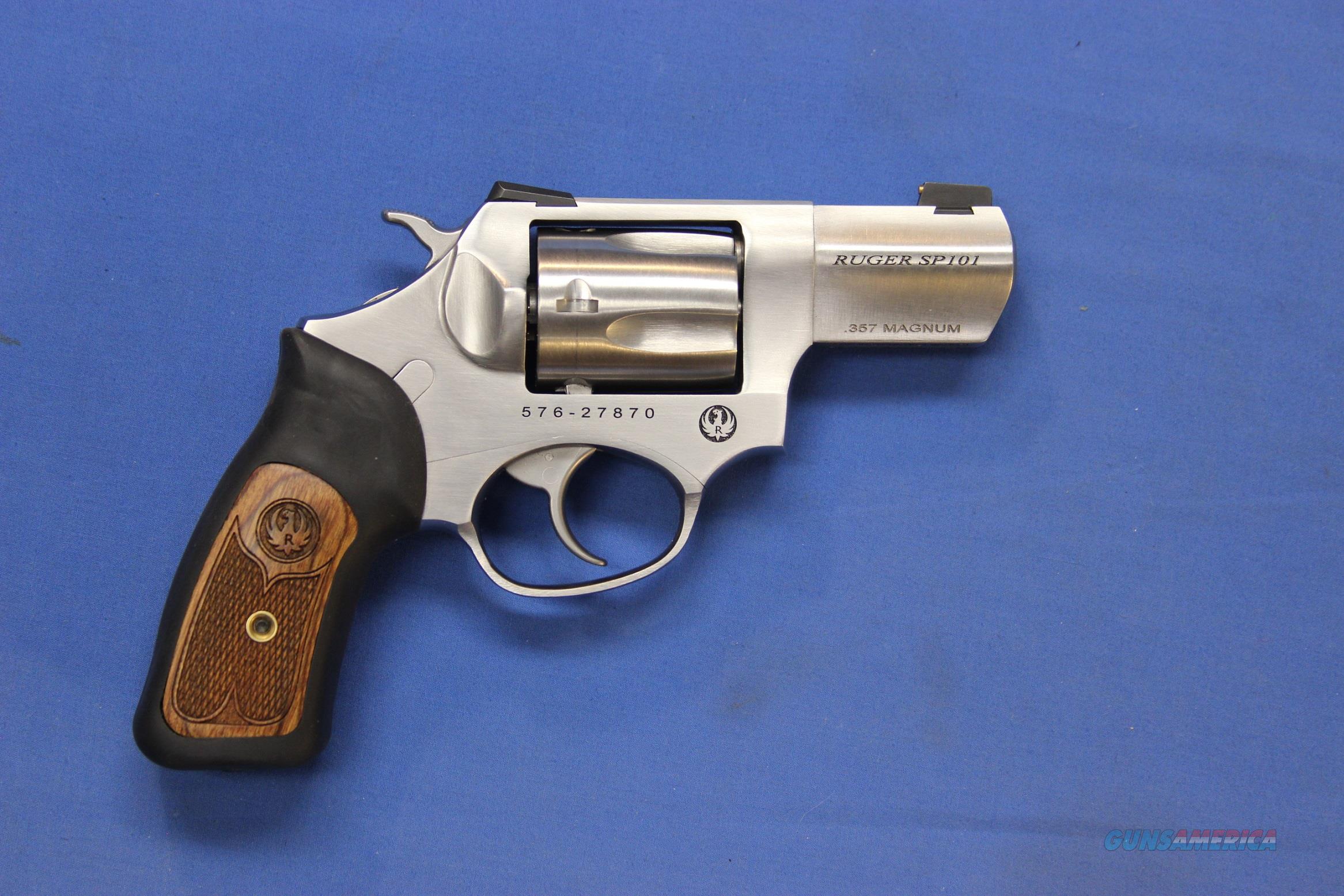 Ruger Sp101 Stainless 357 Magnum 2 For Sale At 995055573 5321