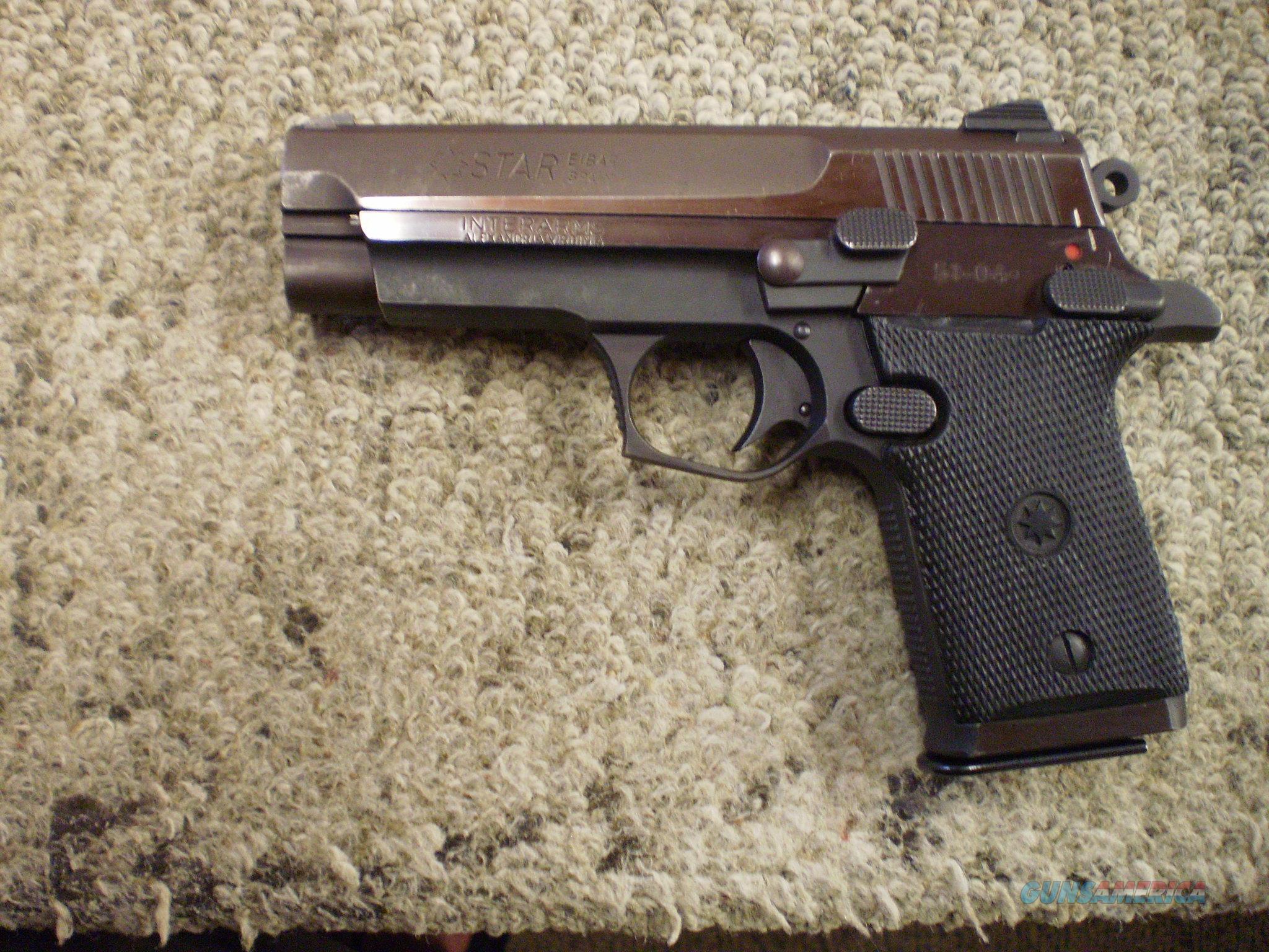 INTERARMS STAR FIRESTAR 9MM LUGER for sale