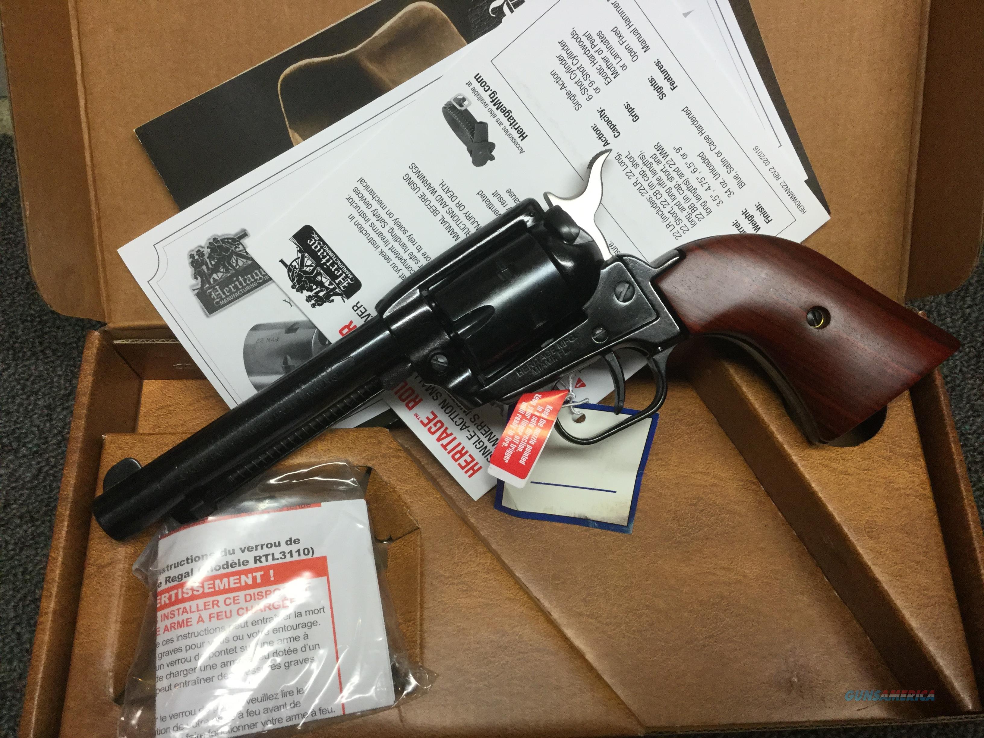 HERITAGE ROUGH RIDER .22 LR REVOLVE... for sale at Gunsamerica.com ...