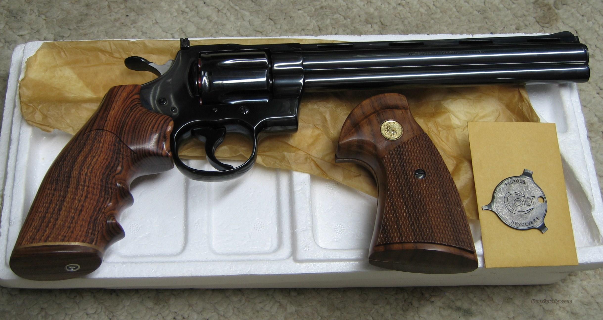 Colt Python Target 38 Special W8 For Sale At 977467466 3590