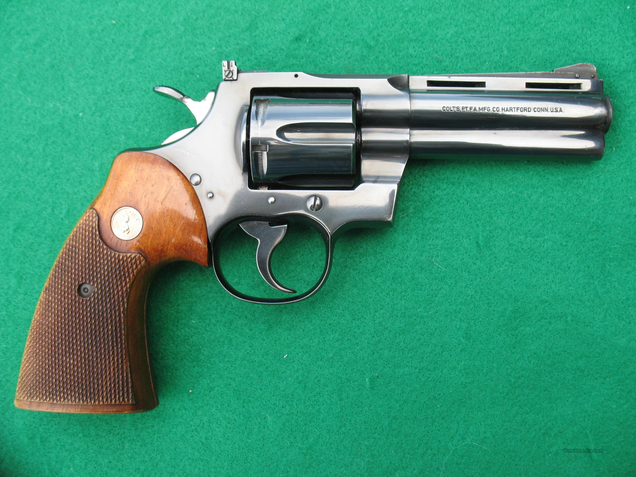 COLT PYTHON 1971 REVOLVER, 357 MAG. 4