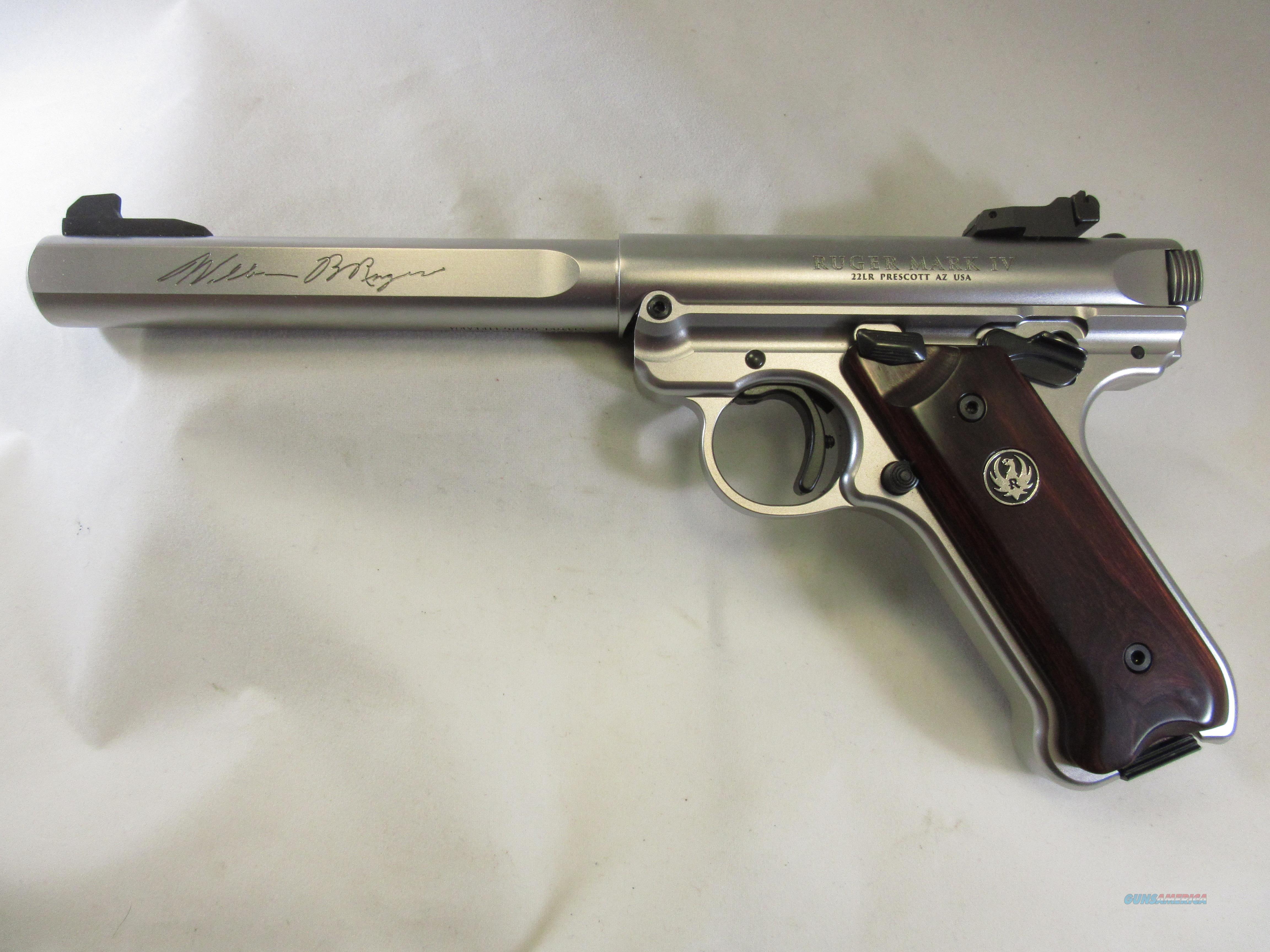 William B Ruger 100th Birthday Mark... For Sale At Gunsamerica.com ...