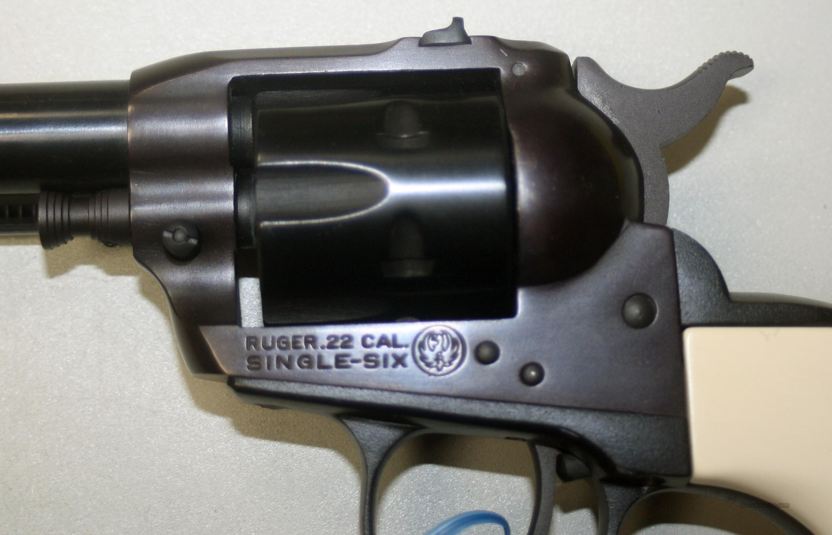 ruger single six 3 screw serial number