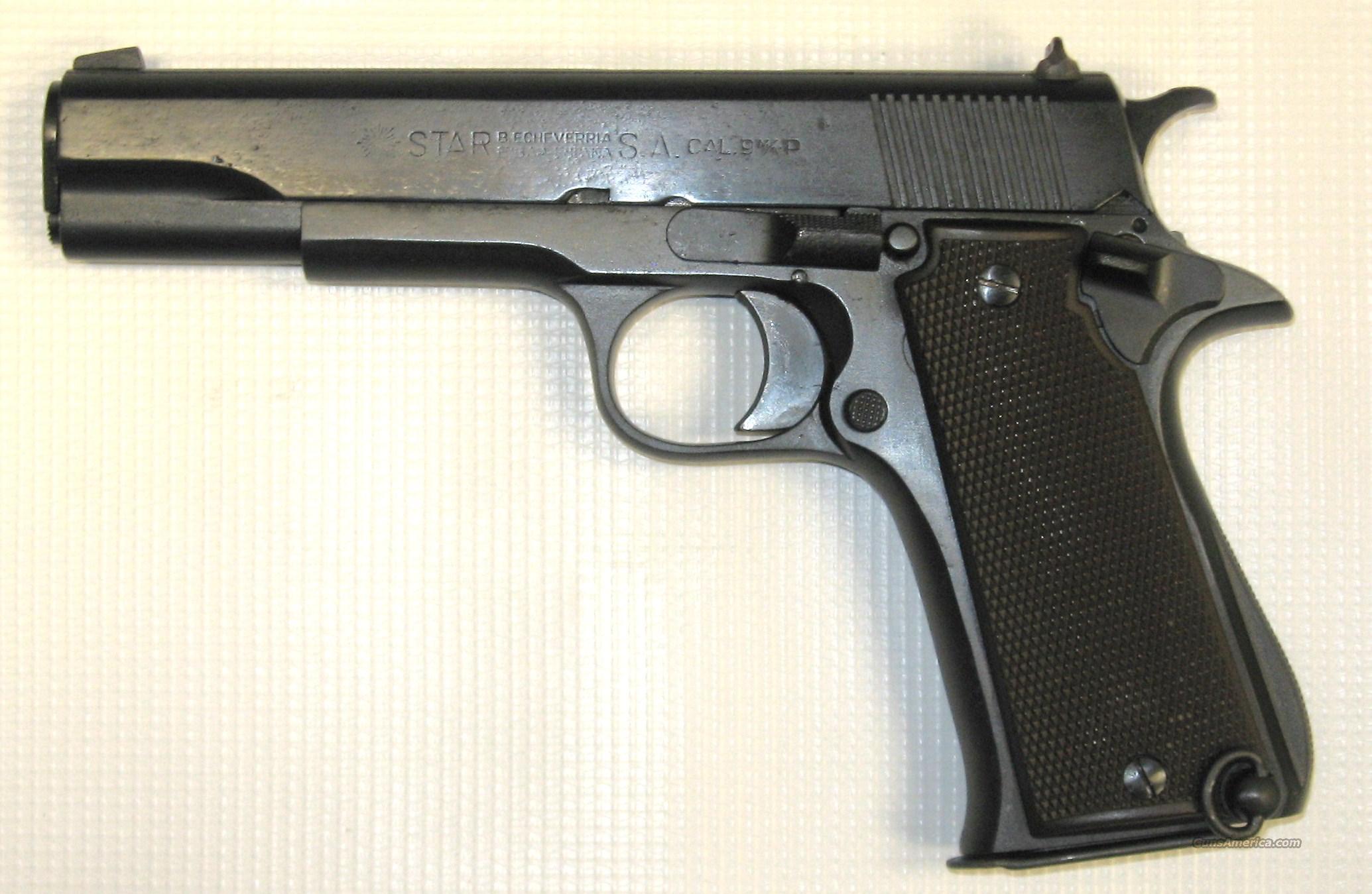 Star Model B 9MM For Sale At Gunsamerica.com: 900049884