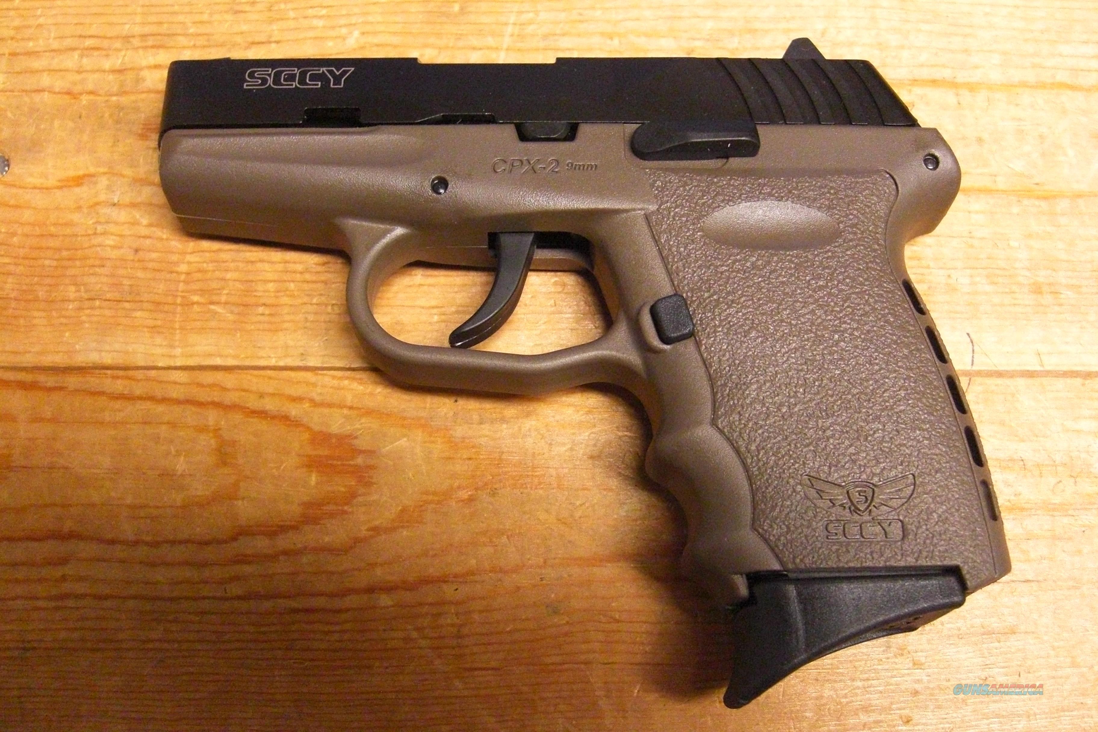 Sccy Cpx 2 Wblack Slide Fde Frame For Sale At