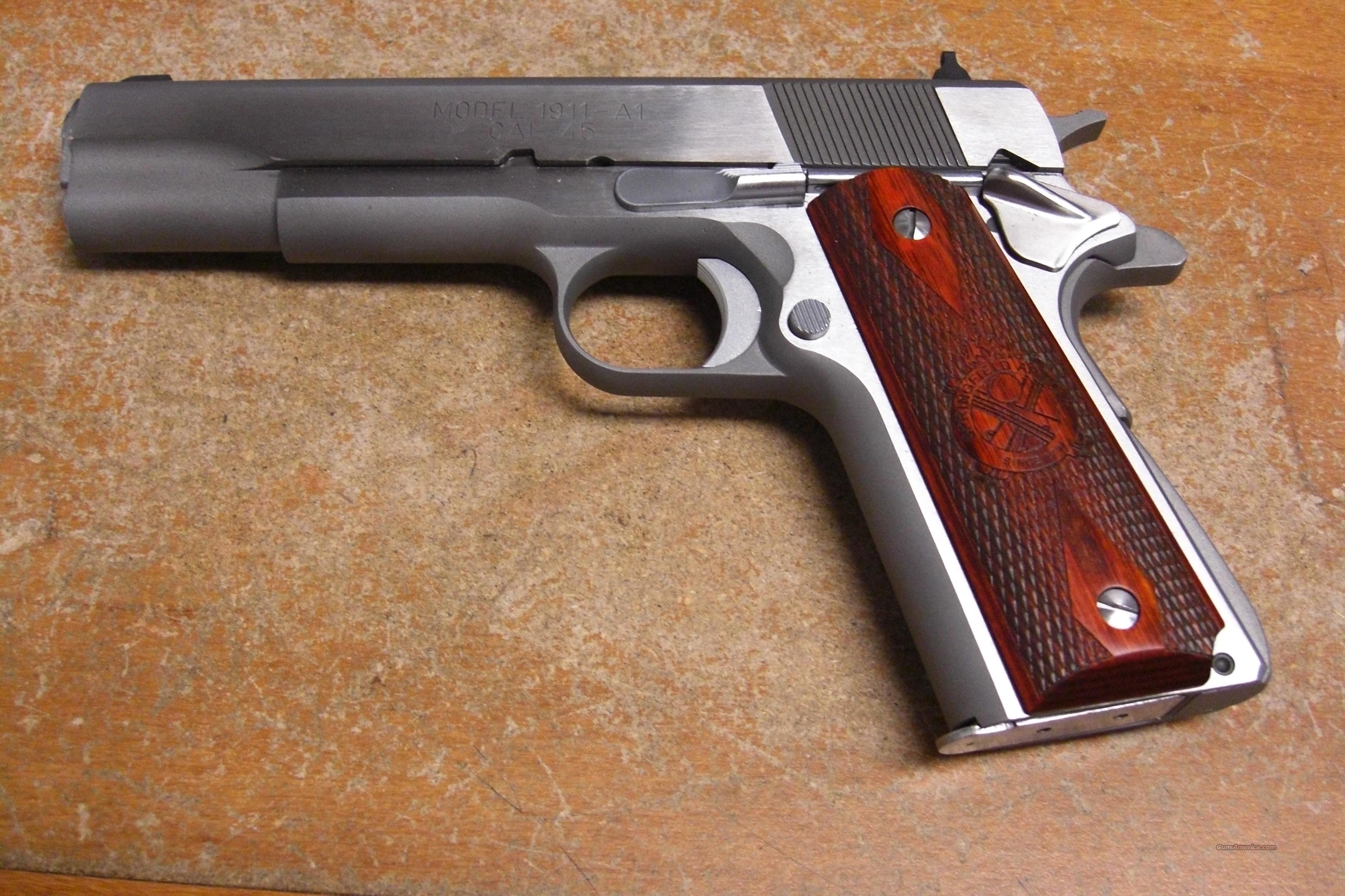 1911-A1 Stainless Mil-Spec for sale at Gunsamerica.com: 944725548