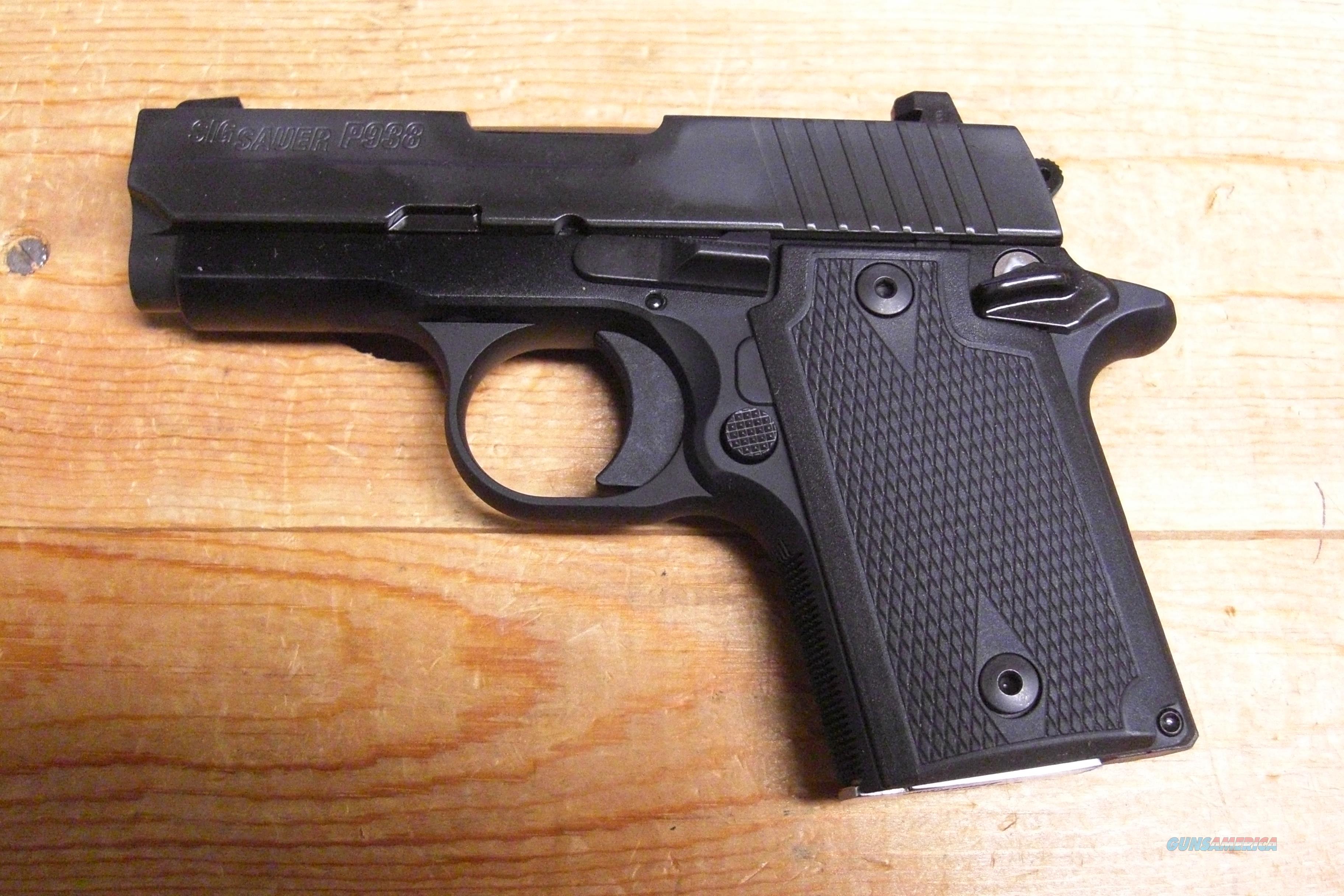 Sig Sauer P938 Wnight Sights Hard For Sale At