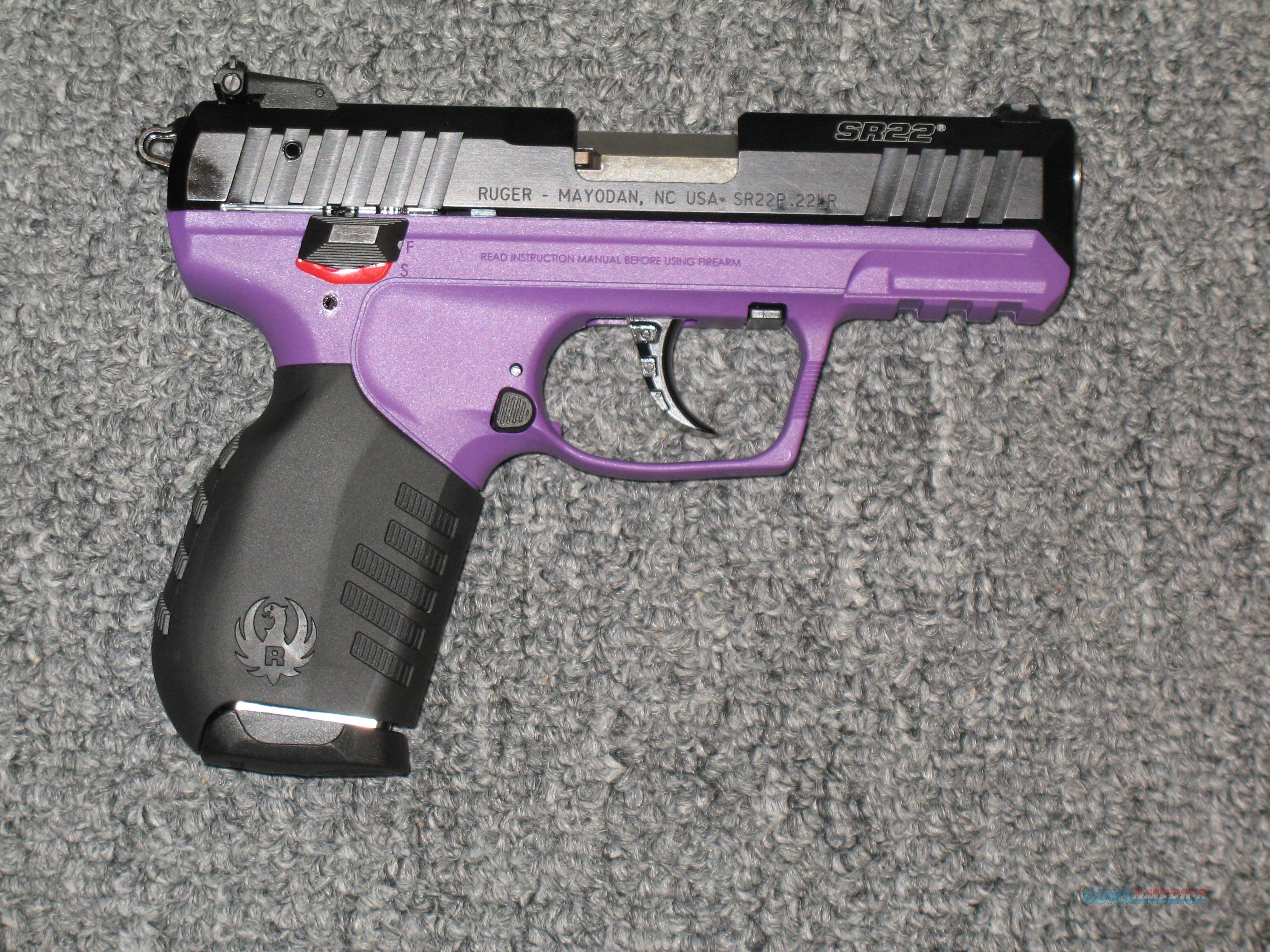 SR-22 w/2 10 rd mags purple and bla... for sale at Gunsamerica.com ...