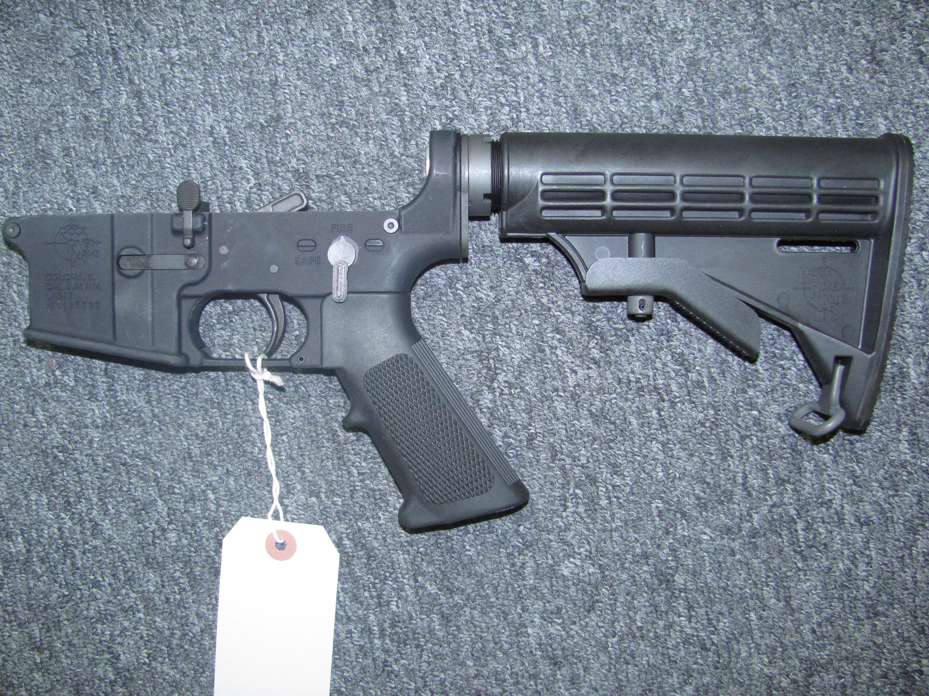 LAR-15 Lower w/Adjustable Stock for sale at Gunsamerica.com: 972423054