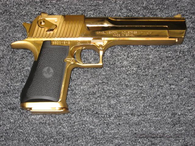 Desert Eagle (24K Gold) for sale at Gunsamerica.com: 976404974