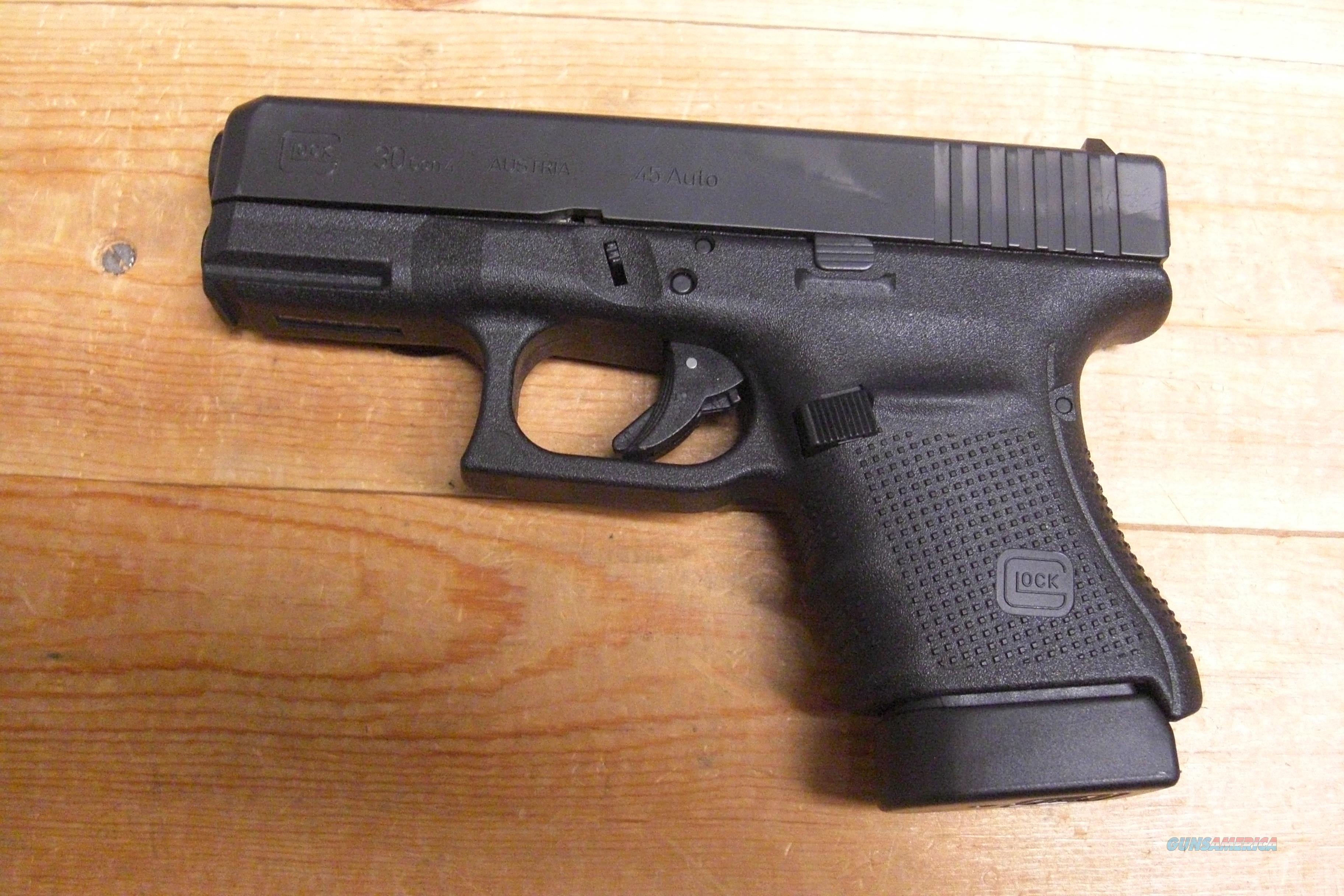 Glock 30 Gen 4 w/3 10 round magazi... for sale at Gunsamerica.com ...