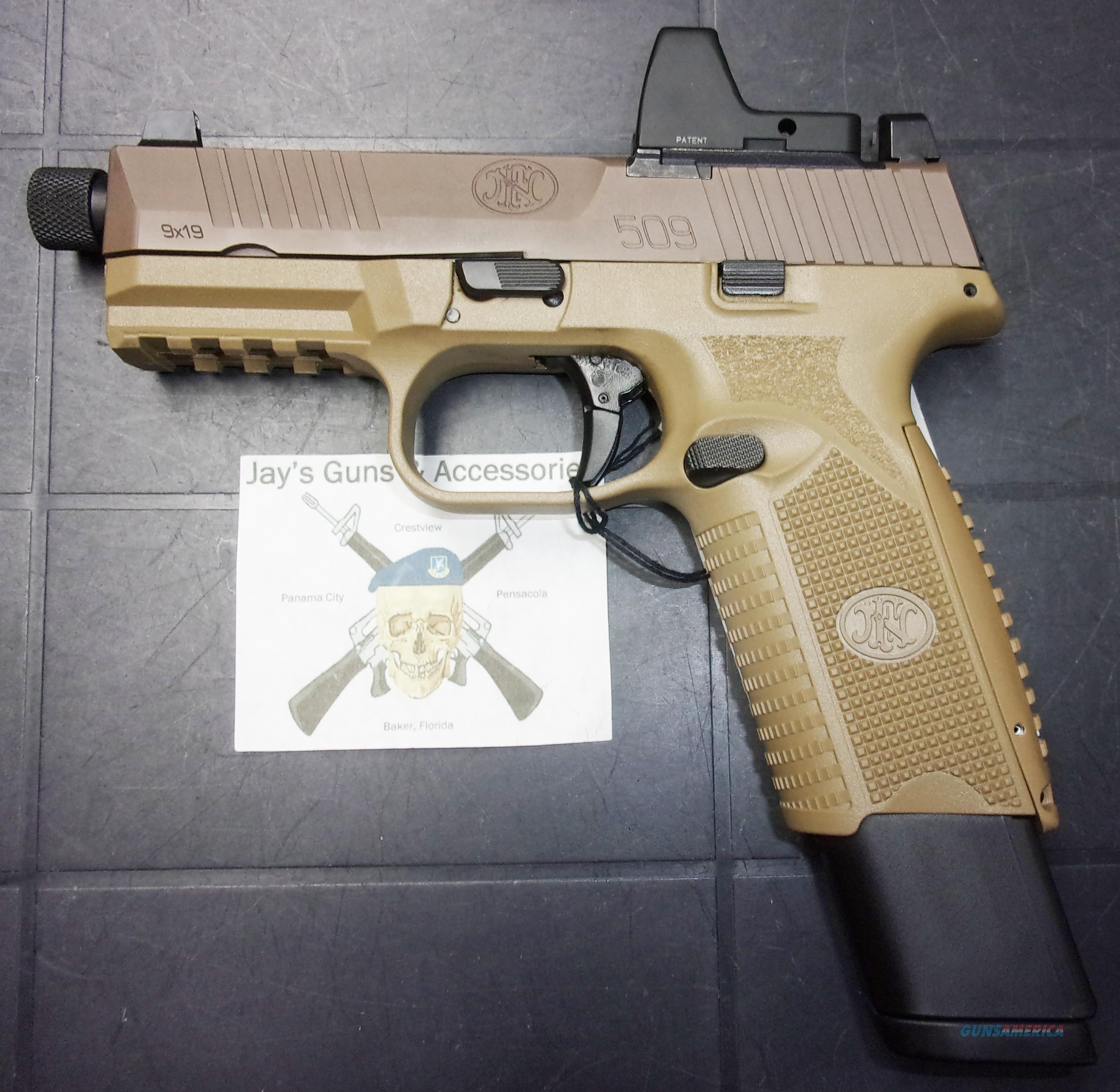 FN 509 Tactical w/Optic for sale at Gunsamerica.com: 993930516