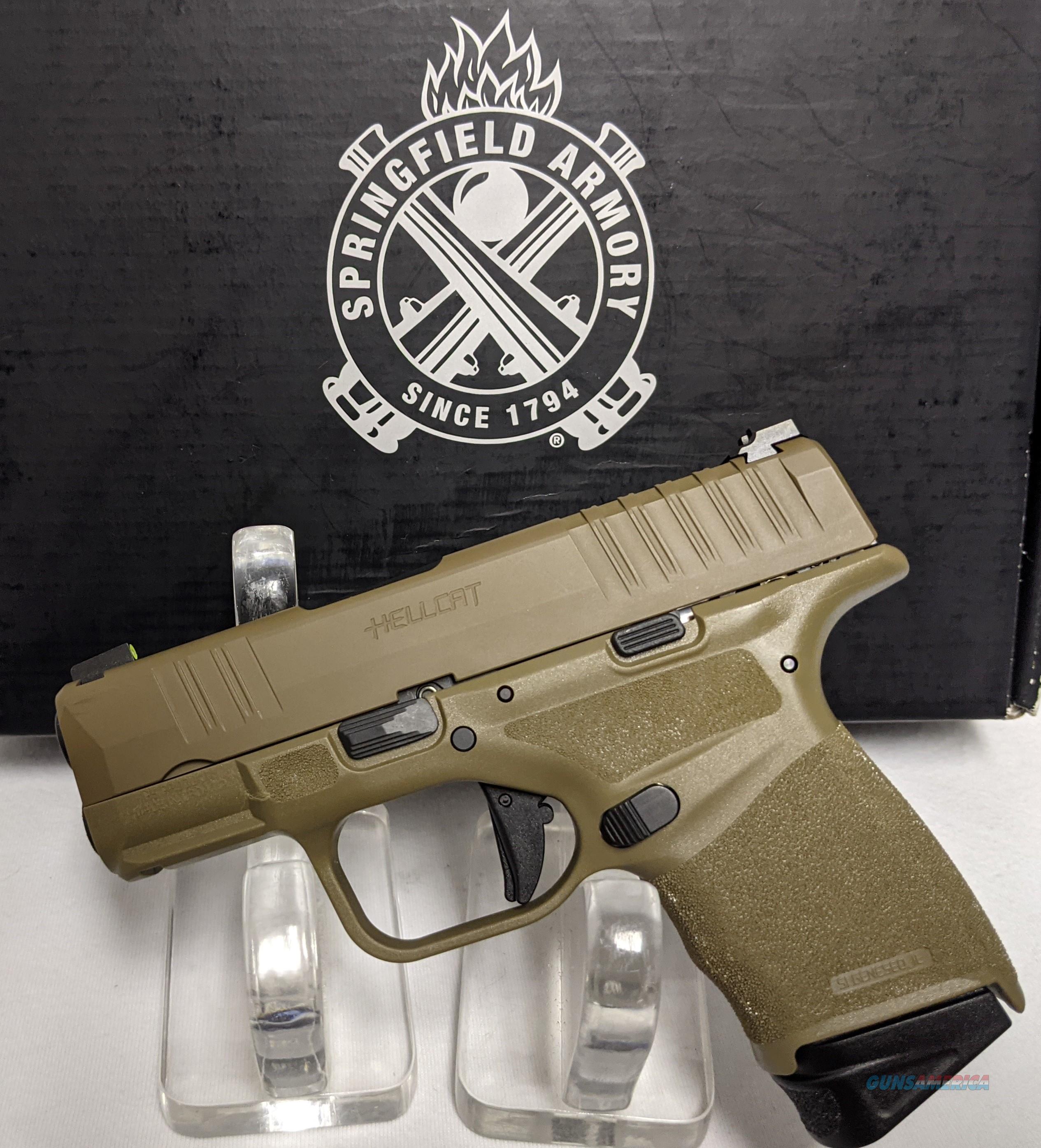 Springfield Armory Hellcat In Fde 9 Mm For Sale 8124