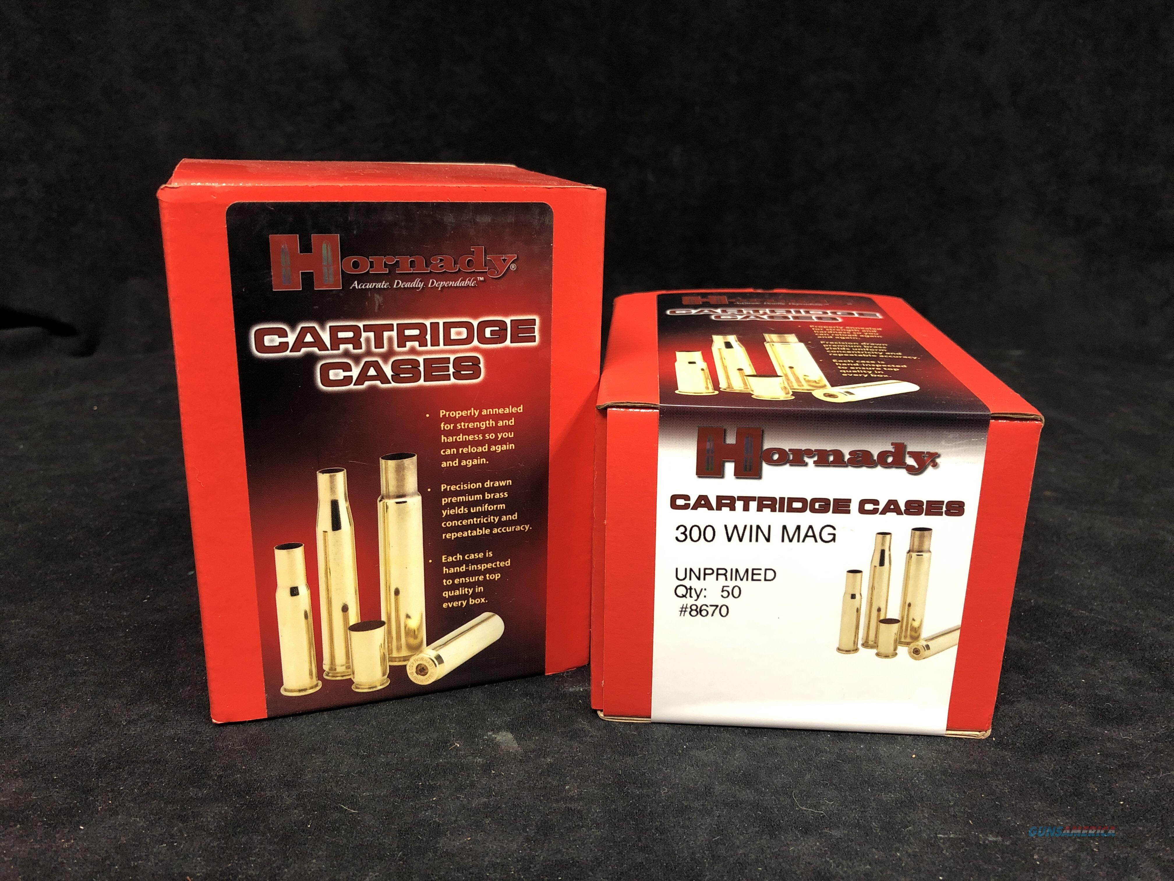 Hornady Cartridge Cases 300 WIN MAG... for sale at Gunsamerica.com ...