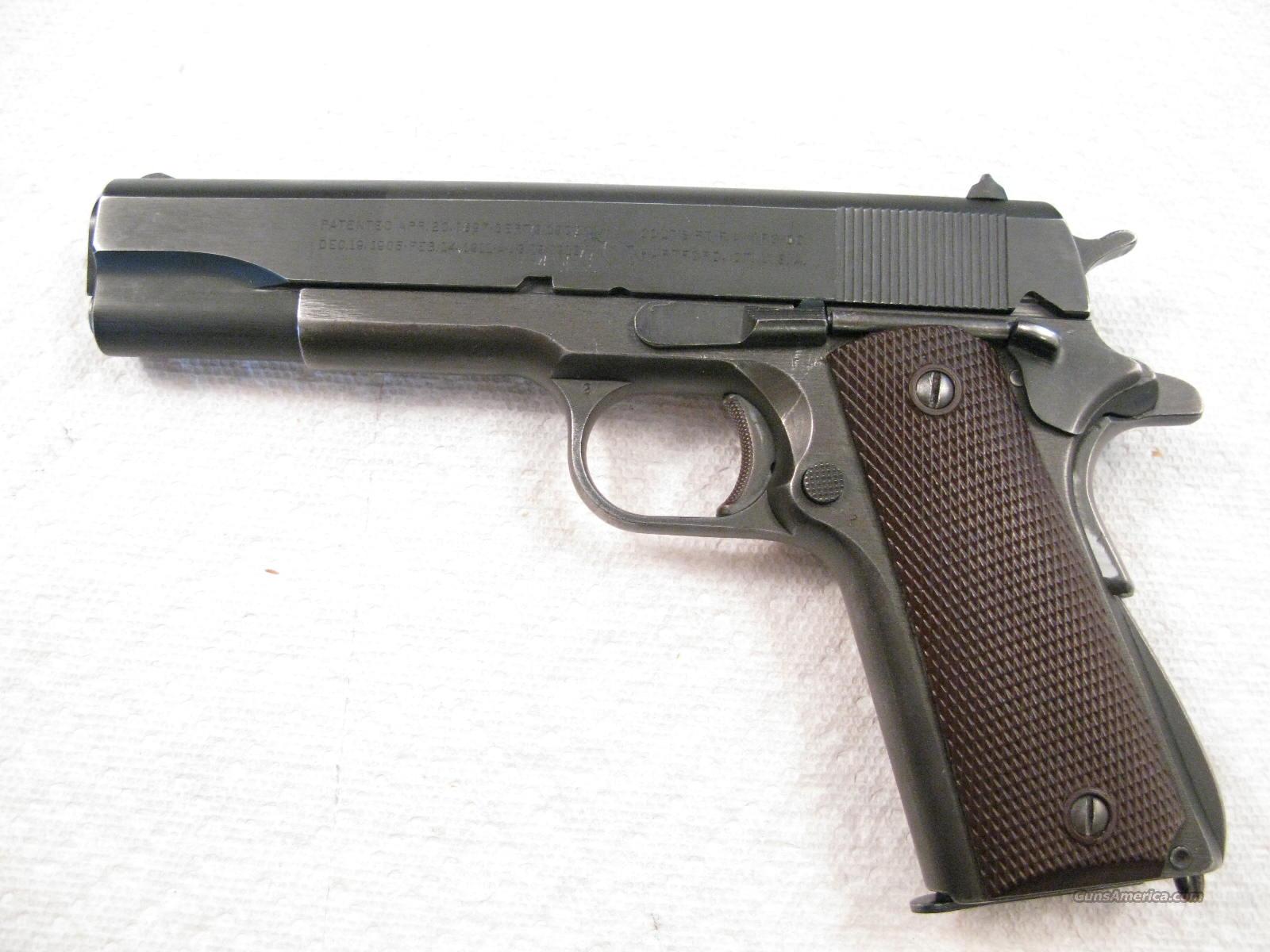 Colt Model 1911 A1 Wwii Original Pi For Sale At 935777655 9019