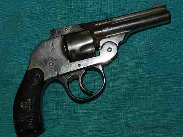 iver johnson top break hammerless revolver