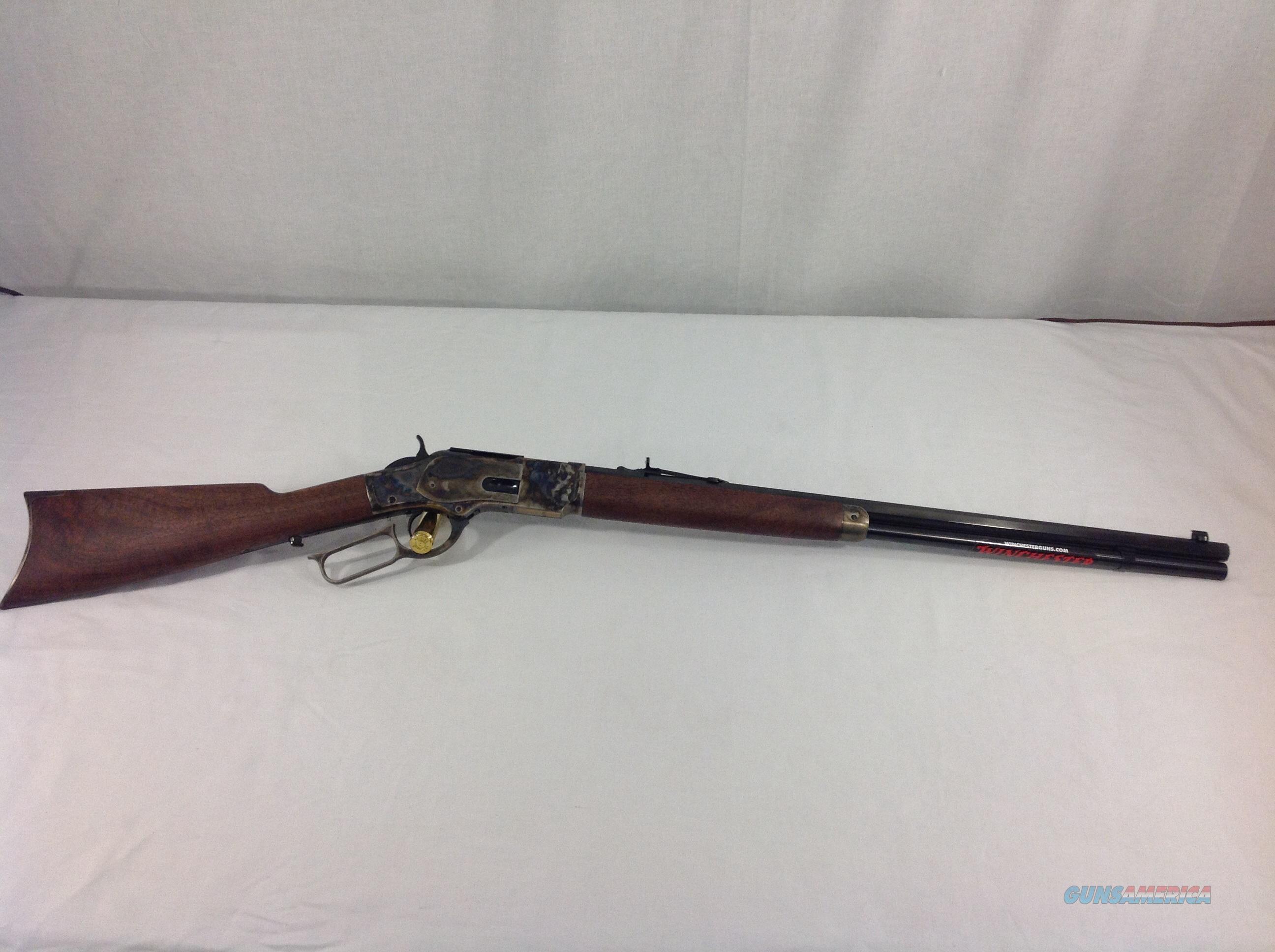 Winchester 1873 357mag. Case colore... for sale at Gunsamerica.com ...